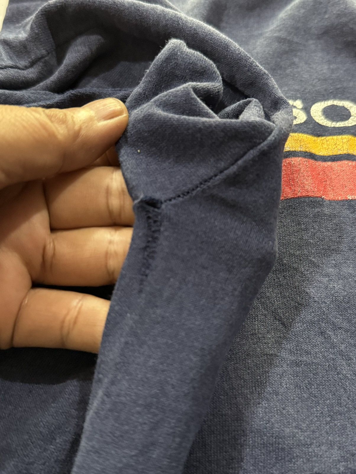 Other Thrashed Vintage 80s Sony The Ond And Only LS Tee Size US M / EU 48-50 / 2 - 11 Thumbnail