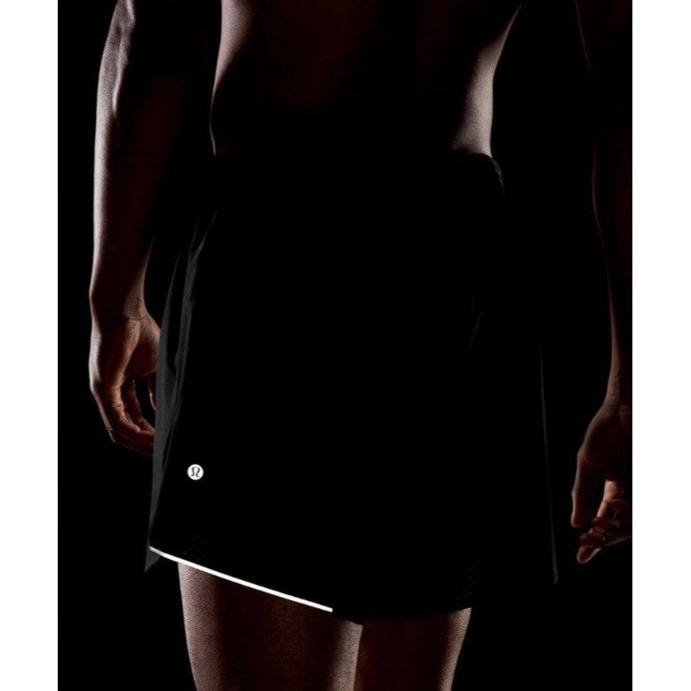 Lululemon Lululemon Outpacer Short 6" Large Black Size US 42 / EU 58 - 10 Thumbnail