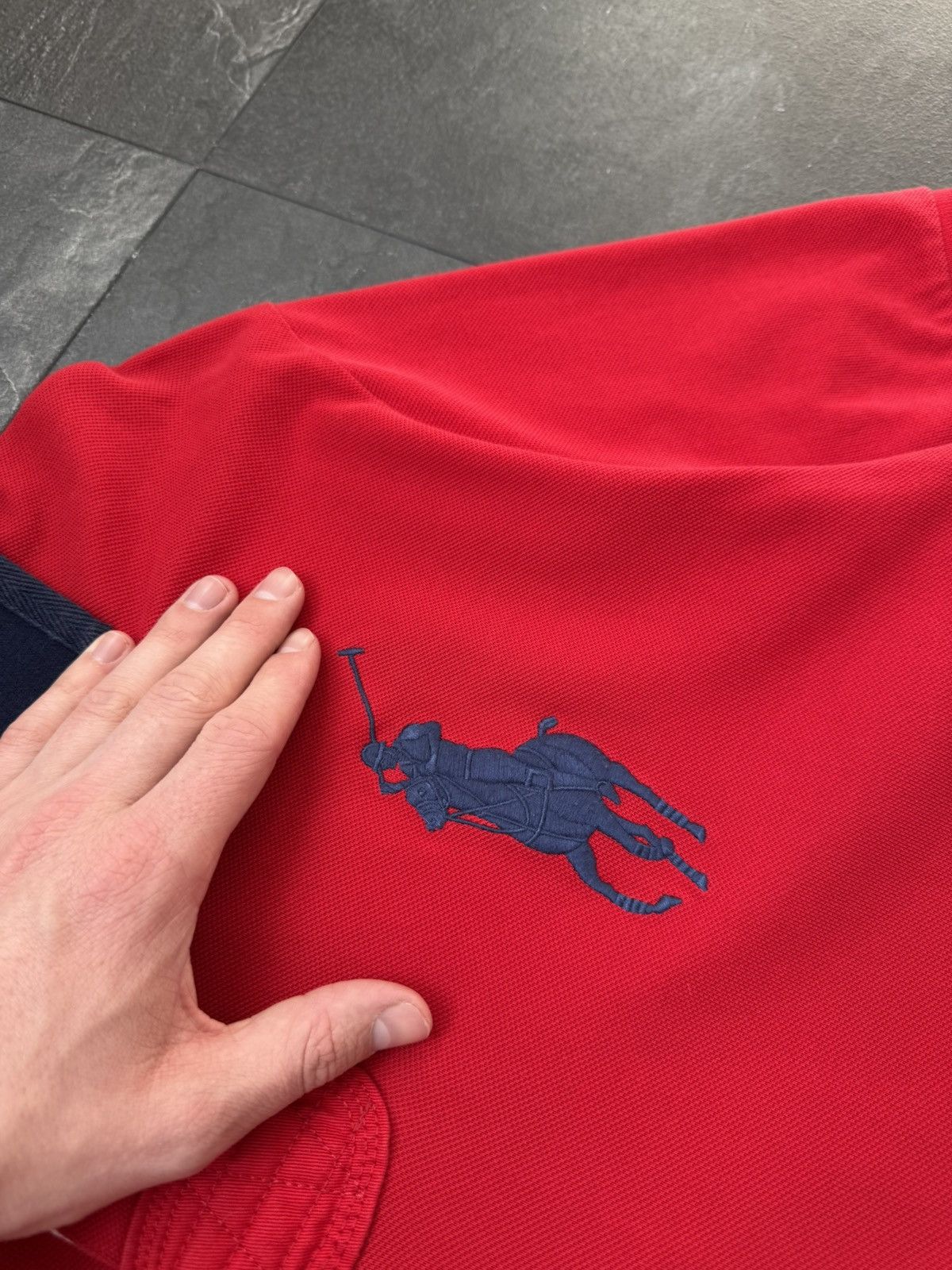 Polo Ralph Lauren × Streetwear × Vintage Polo Ralph Lauren Polo Tee Country Riders Size US XXL / EU 58 / 5 - 6 Thumbnail