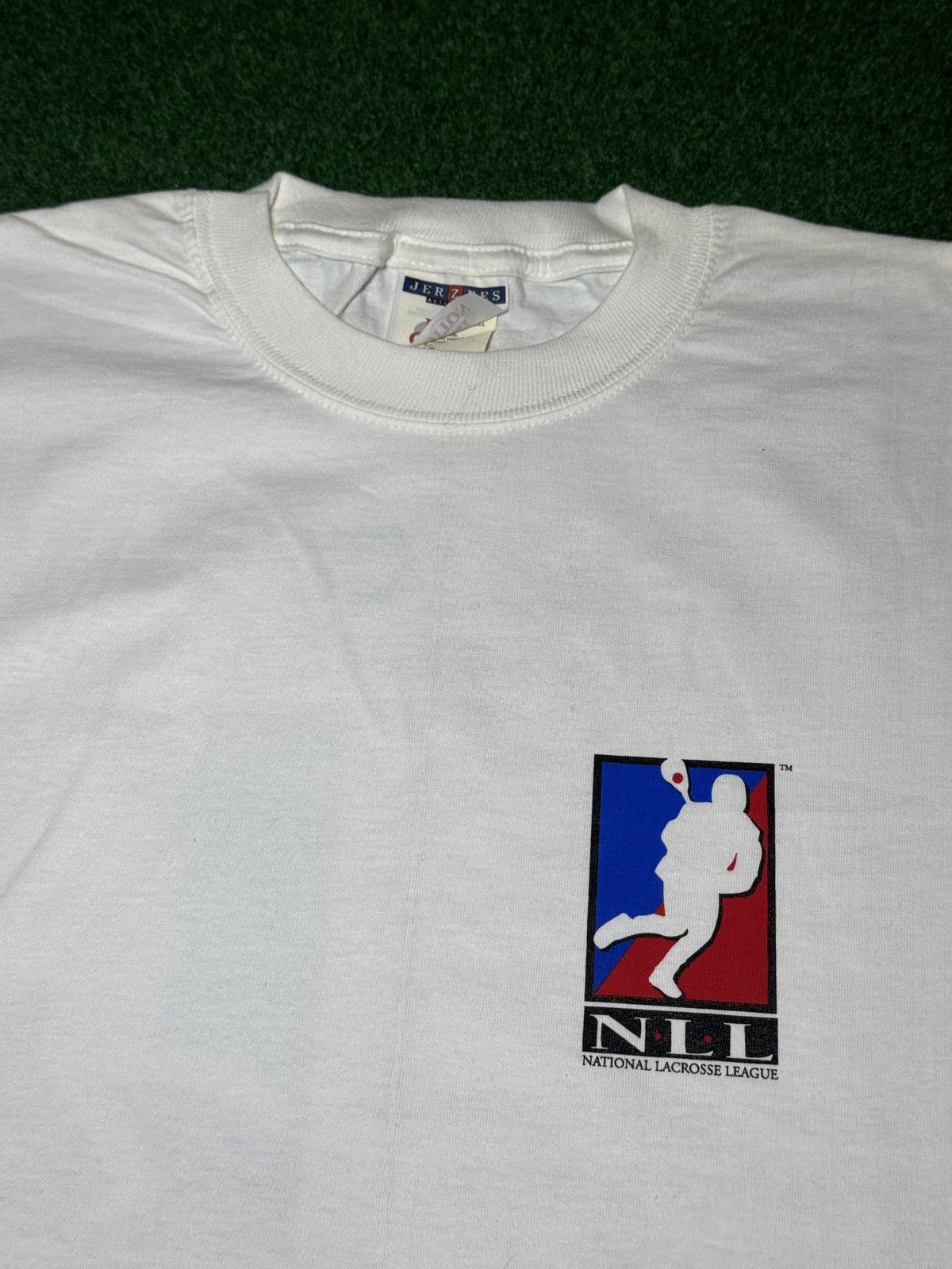 Vintage National Lacrosse League Vintage NIL XL T Shirt 26x30 Size US XL / EU 56 / 4 - 4 Thumbnail