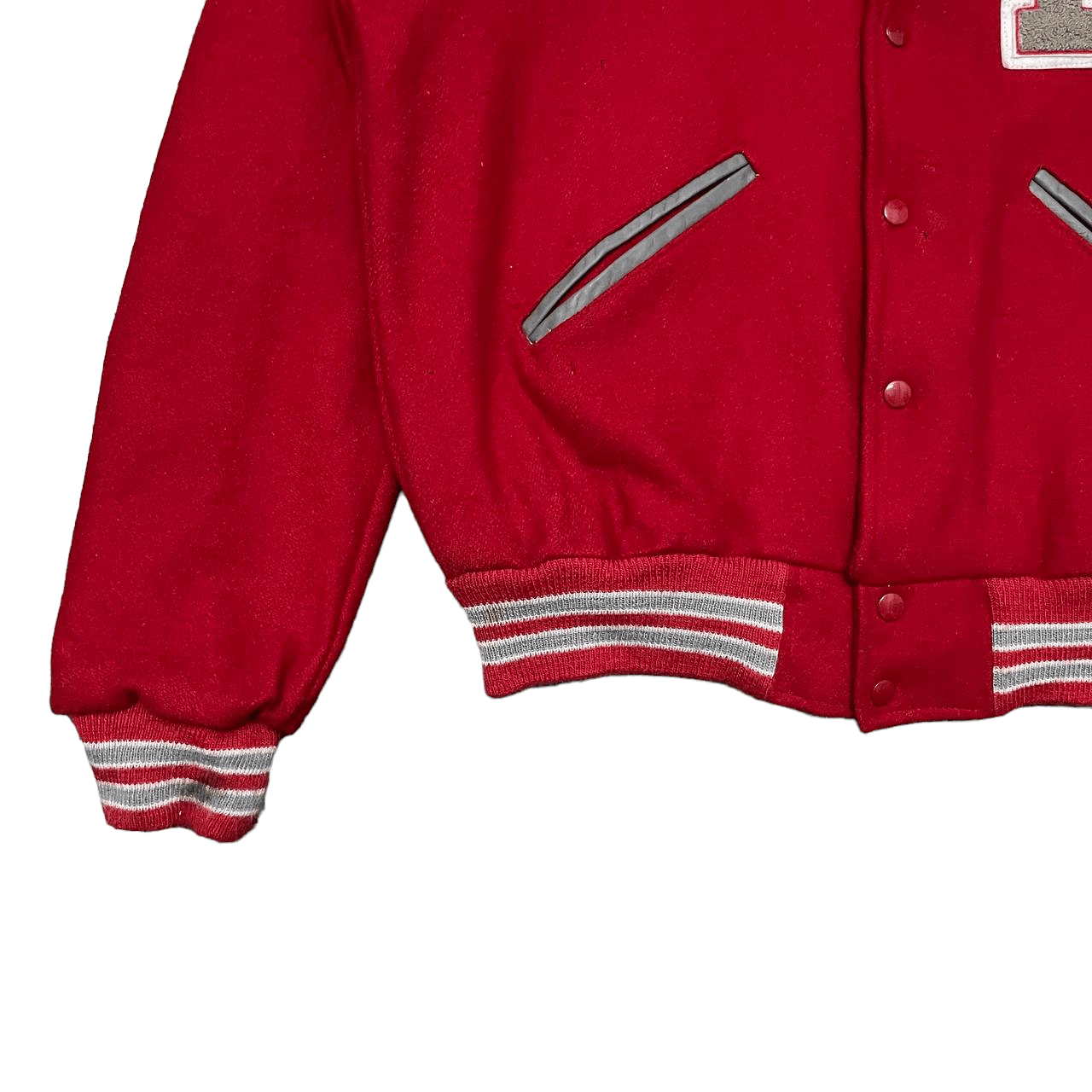 Howe Vintage 80's Howe Wool Varsity Jacket Size US L / EU 52-54 / 3 - 3 Thumbnail