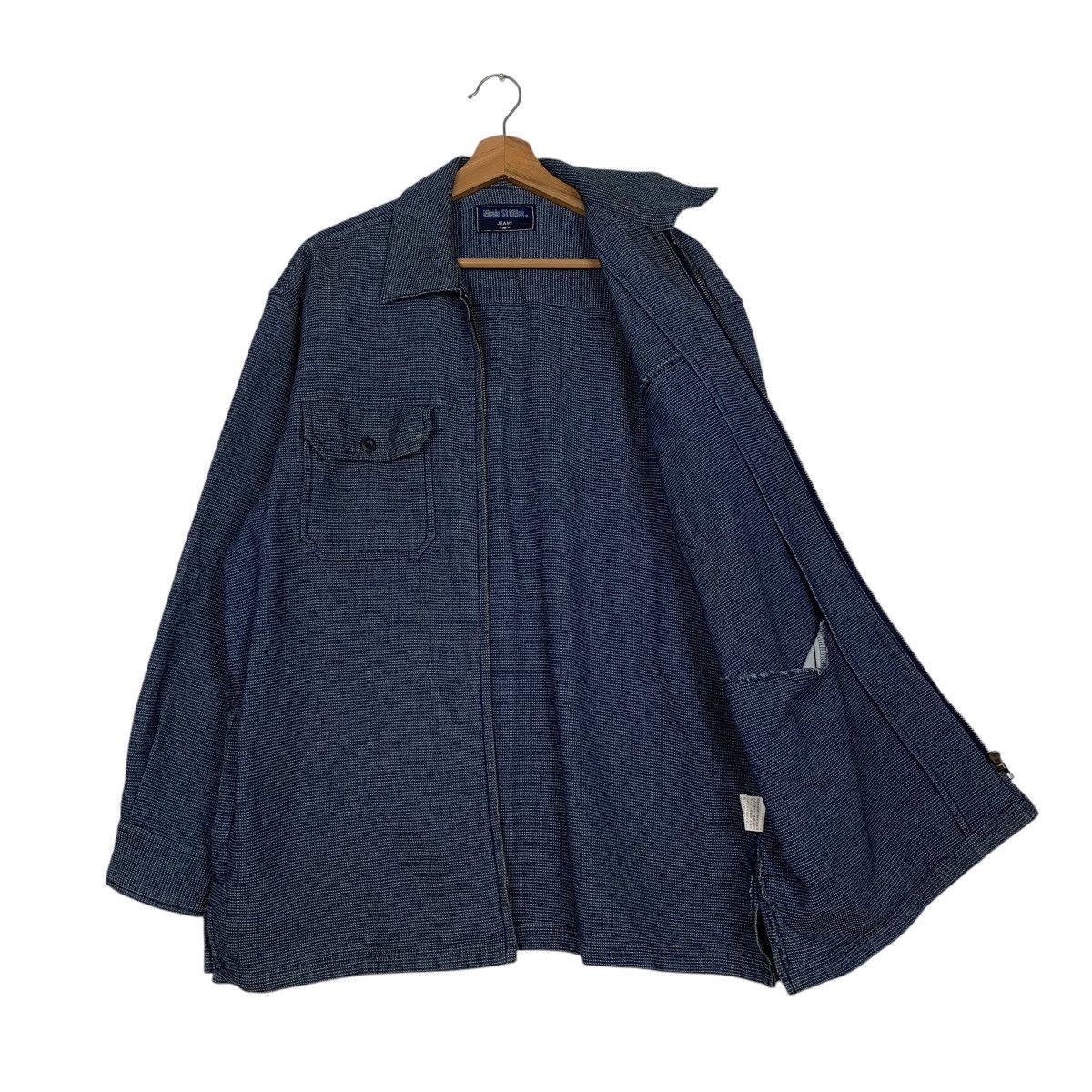 Japanese Brand Japanese Brand Nicole St Gilles Sashiko Indigo Jacket Size US M / EU 48-50 / 2 - 9 Thumbnail