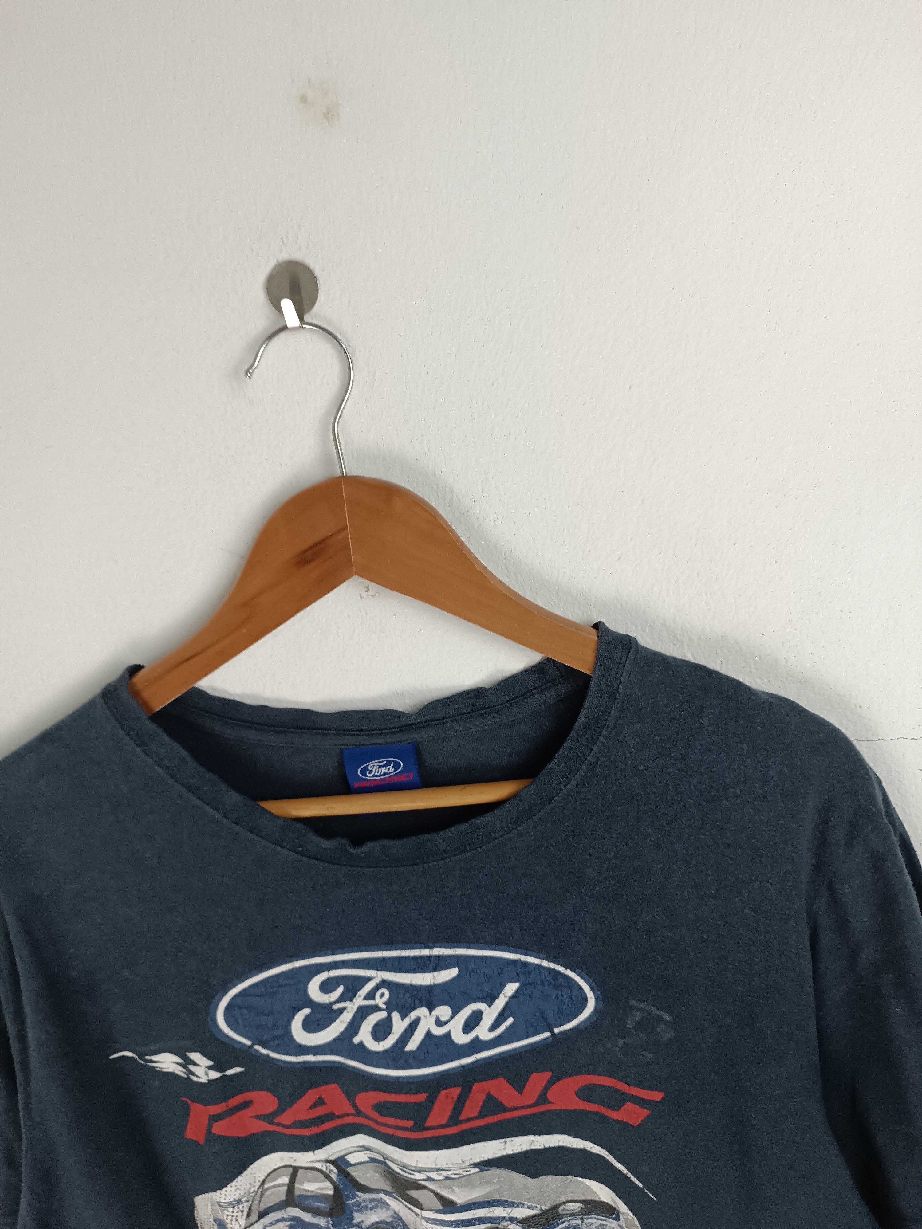 NASCAR VINTAGE FORD RACING RALLY NASCAR JDM F1 FADED TEE Size US L / EU 52-54 / 3 - 10 Thumbnail