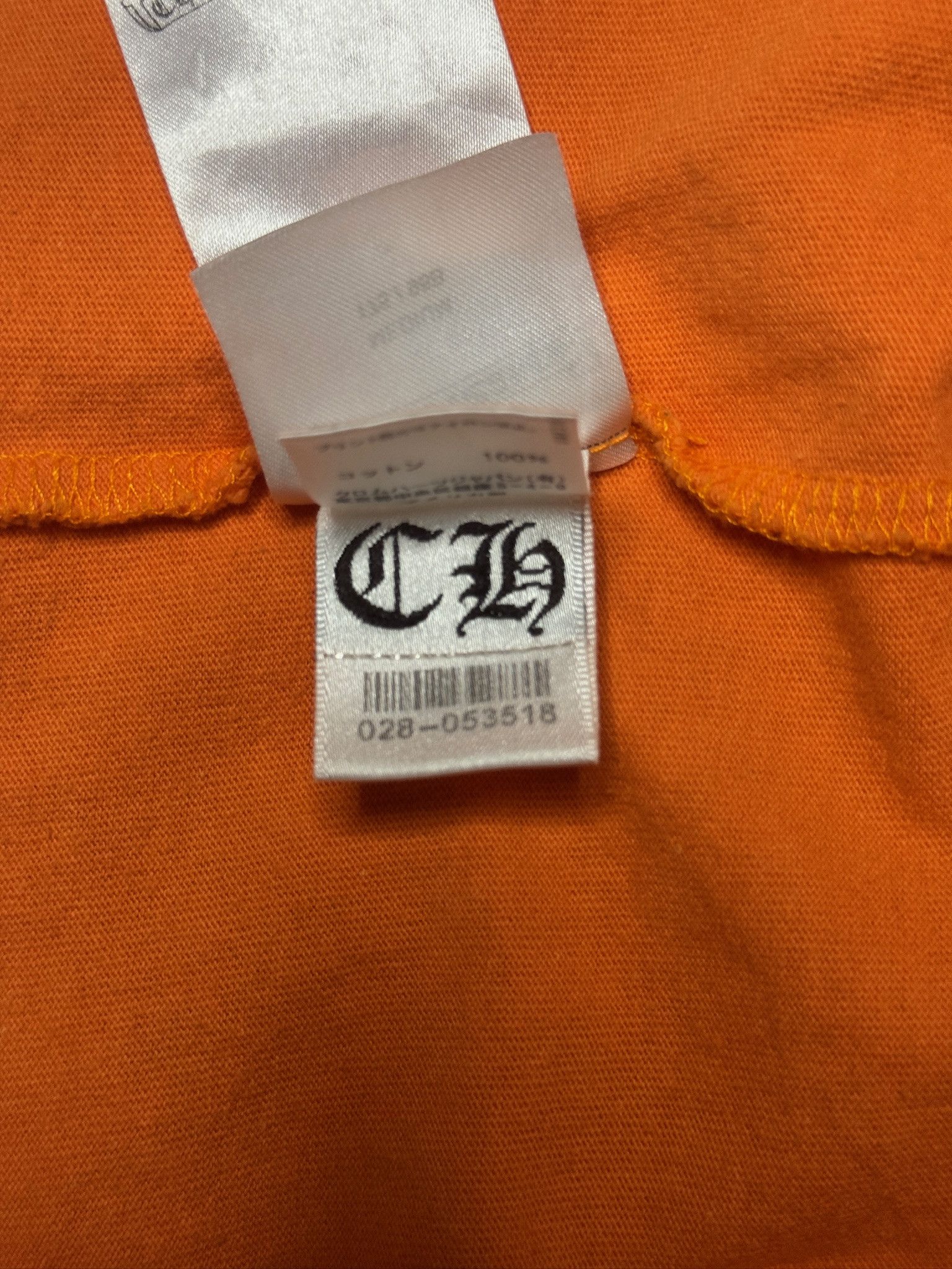 Chrome Hearts Chrome Hearts Orange Vine Dagger T-Shirt Size US M / EU 48-50 / 2 - 10 Thumbnail