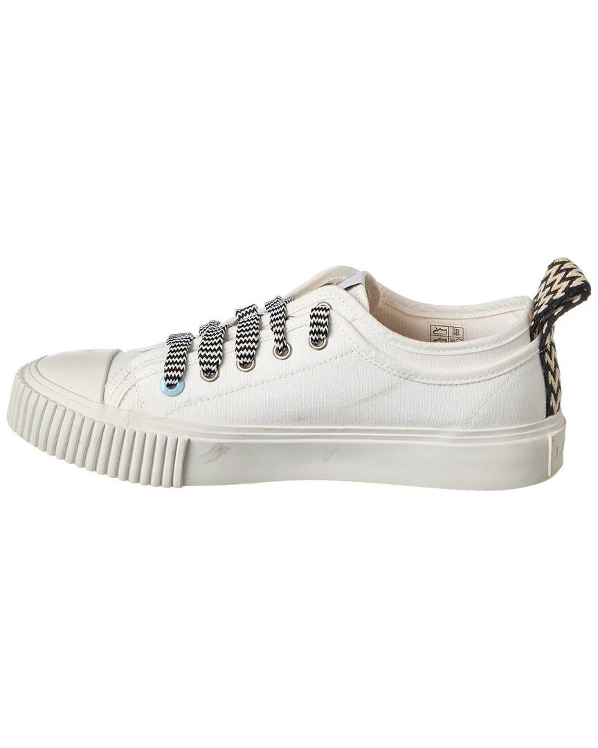 Lanvin o1y0125 Logo Low-Top Sneakers in White Size US 8 / EU 41 - 1 Thumbnail