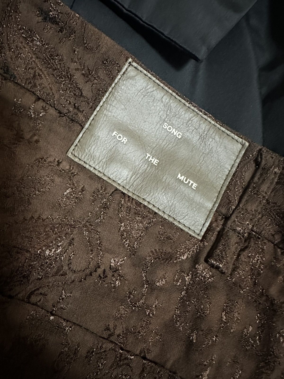 Song For The Mute Song for the mute 24.1 Paisley Jacquard Pants Size US 32 / EU 48 - 5 Thumbnail