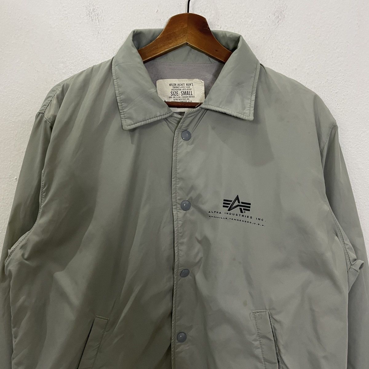 Alpha Industries Vintage 90s Alpha Industries Jacket Size US L / EU 52-54 / 3 - 10 Thumbnail