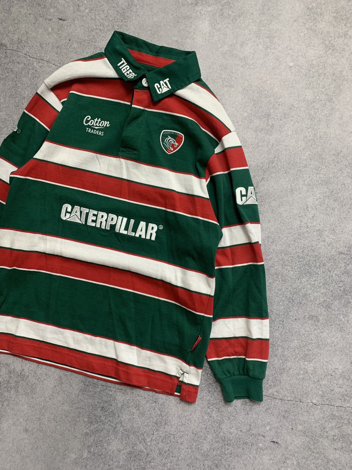 Cotton Traders Vintage Cotton Traders Leicester Tigers Rygby Polo shirt Size US S / EU 44-46 / 1 - 3 Thumbnail