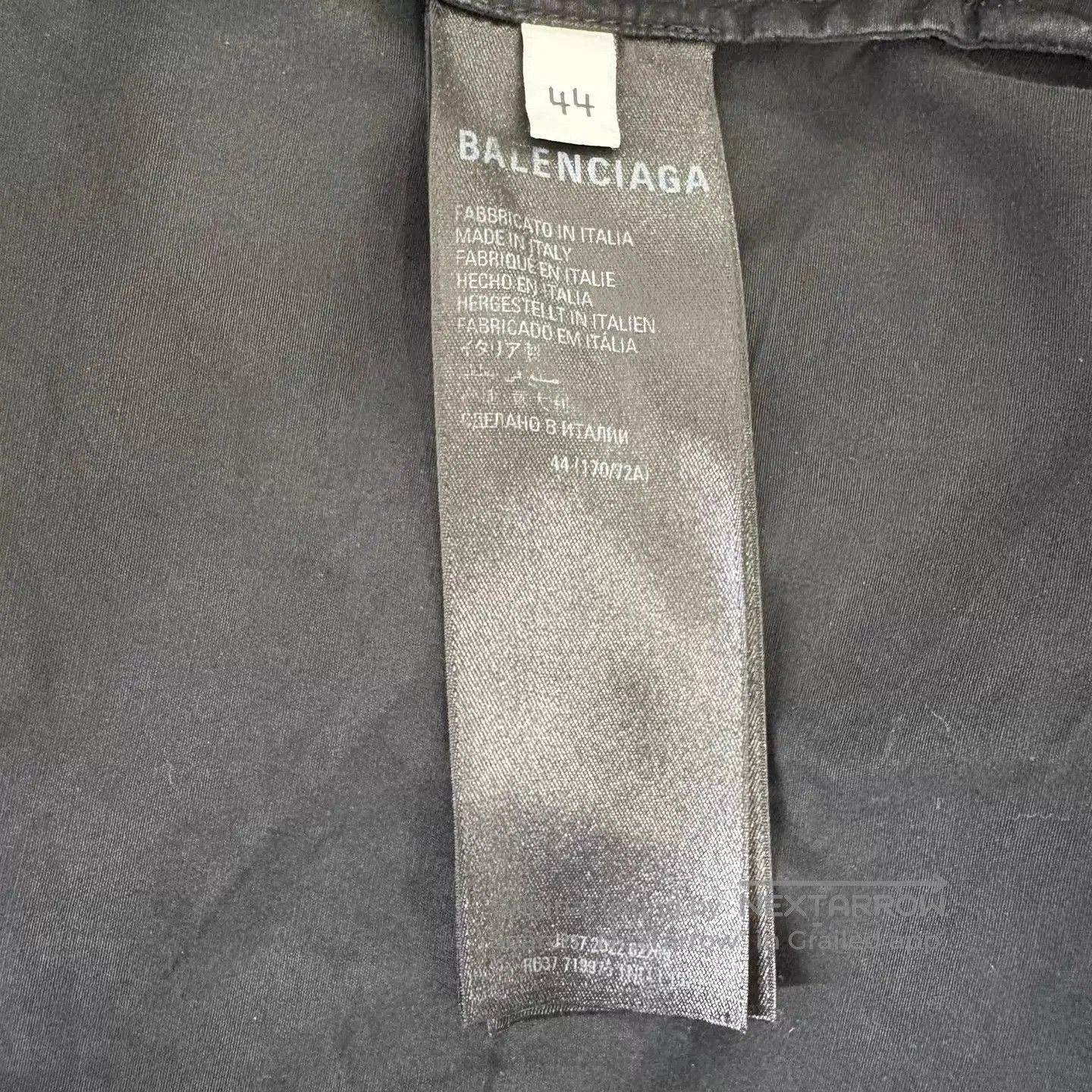 Balenciaga Black Printed Casual Shorts. Size US 28 / EU 44 - 5 Thumbnail