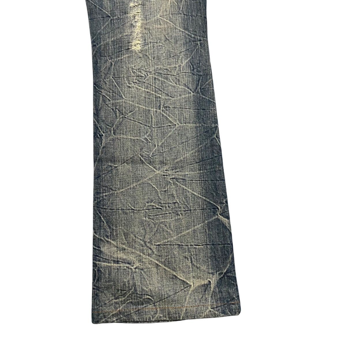 semanticdesign Semantic Design Distressed Denim Flare Jeans Size US 31 - 16 Thumbnail