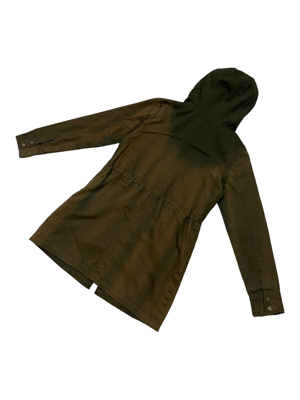 Japanese Brand × Le Grande Bleu (L.G.B.) Image Faded Two Tone Zip-up Hooded Punk Parka Jacket Size US S / EU 44-46 / 1 - 9 Thumbnail