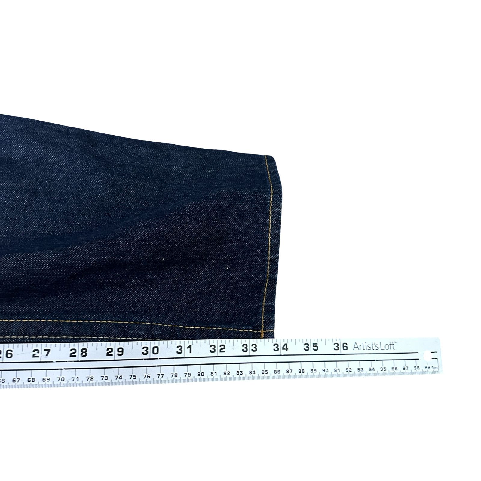 True Religion True Religion World Tour Jeans Mens 38 Blue Denim Straight Size US 38 / EU 54 - 9 Thumbnail