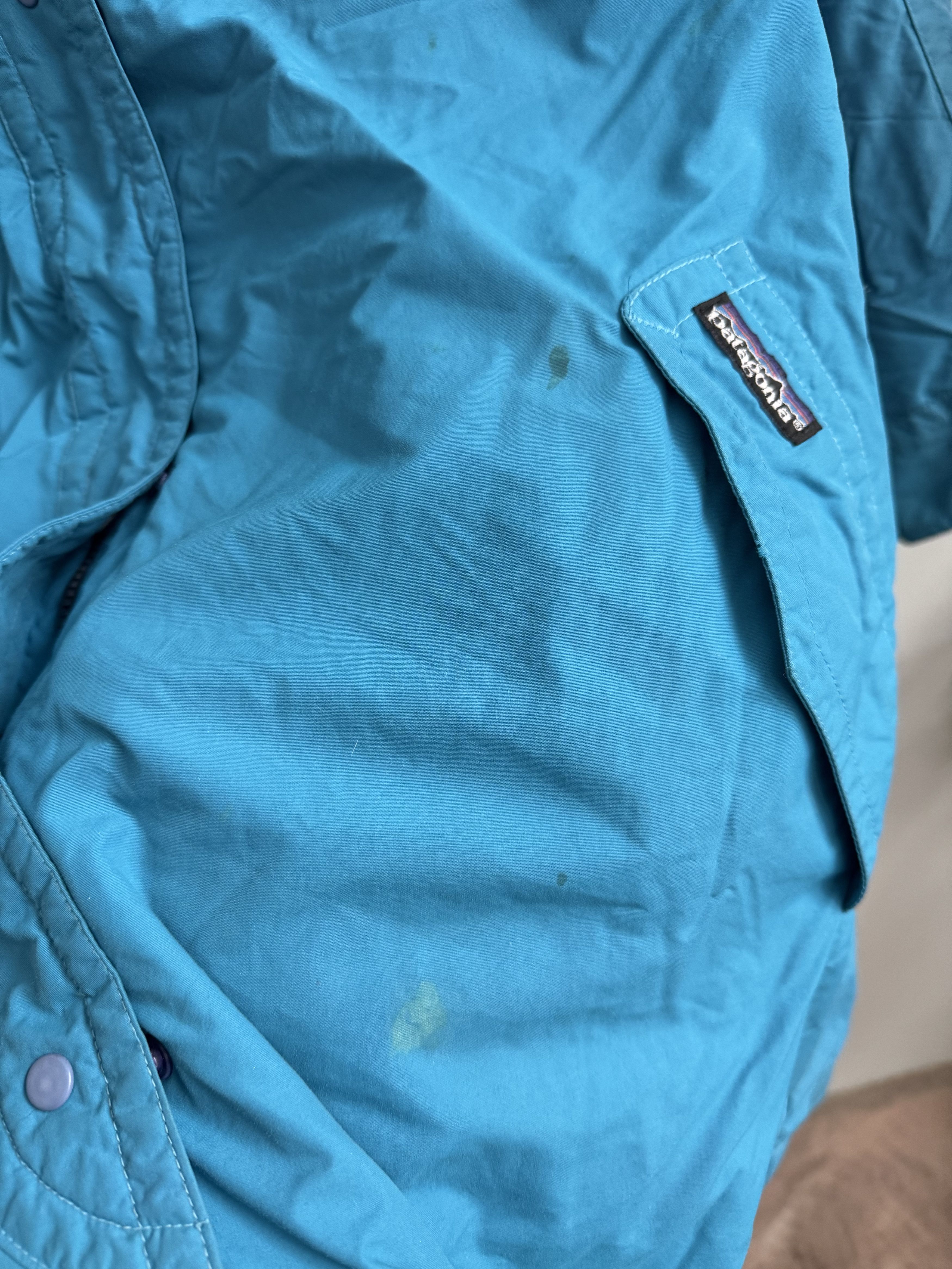 Patagonia 80/90s Patagonia Parka Fleece Lined Jacket Size Womens M Size M / US 6-8 / IT 42-44 - 4 Thumbnail