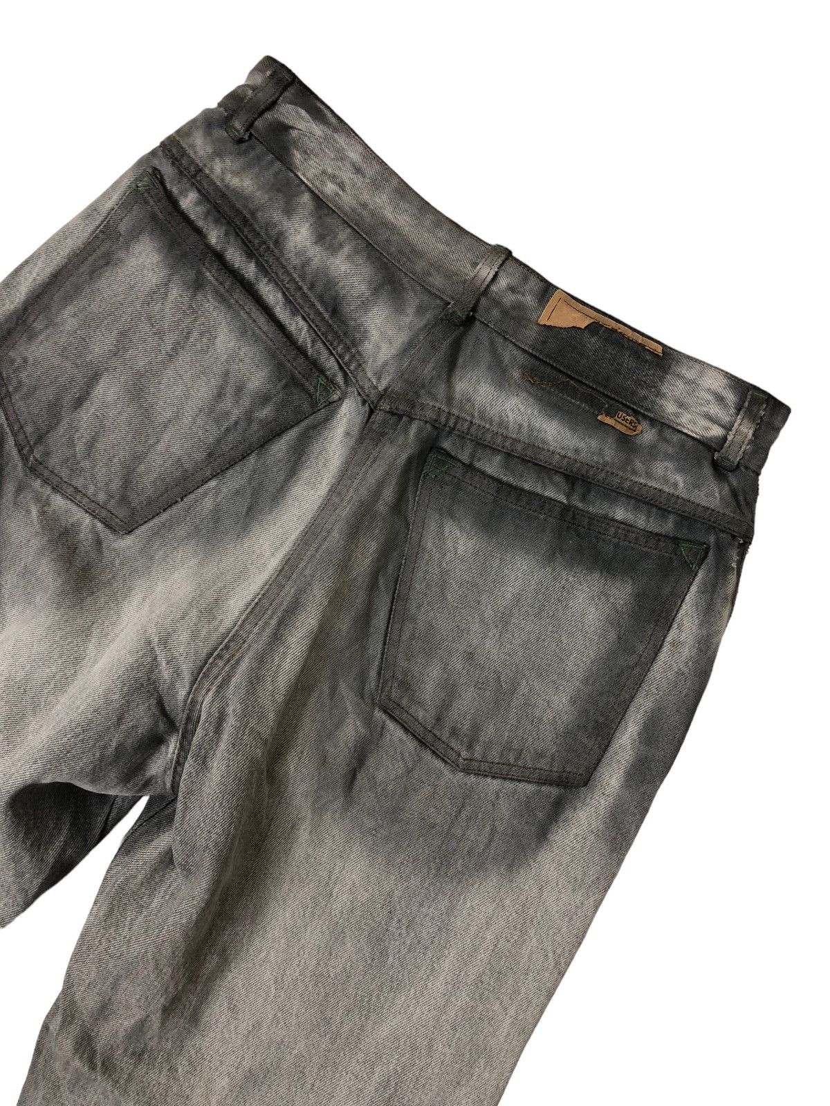 Massimo Dutti Massimo Dutti Bleach Distressed Denim Jeans Size US 30 / EU 46 - 10 Thumbnail
