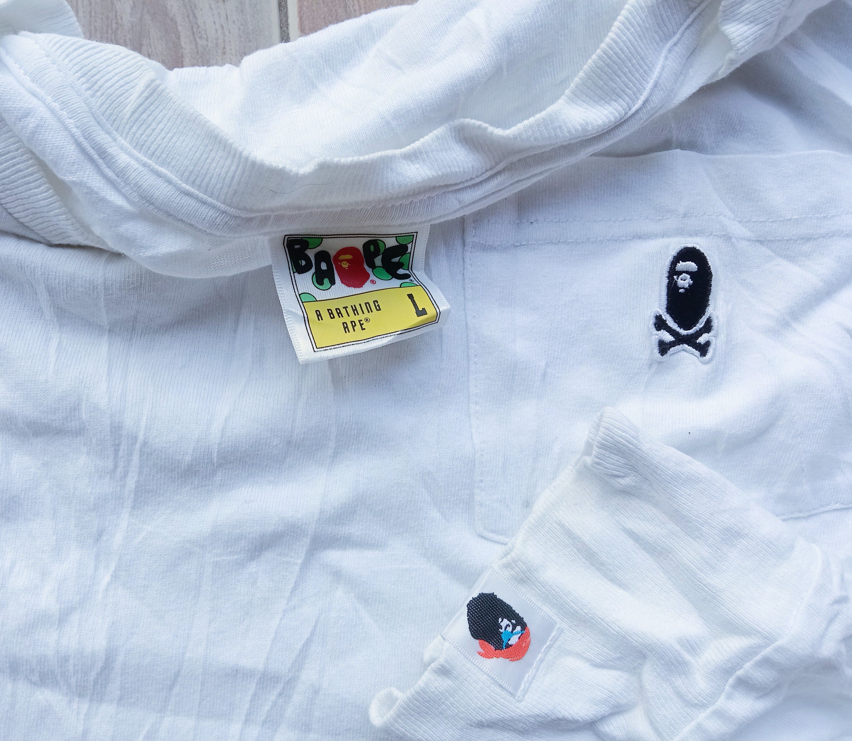 Bape A Bathin Ape Pirates Pocket Longsleeve Size US L / EU 52-54 / 3 - 3 Thumbnail