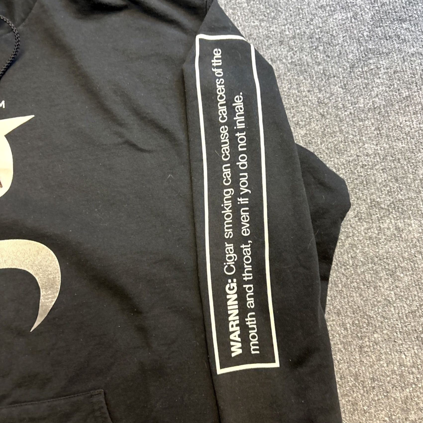 Champion Champion Hoodie Pullover Men’s 3XL Black Game Cigars Promo Big & Tall Size US XXL / EU 58 / 5 - 2 Thumbnail