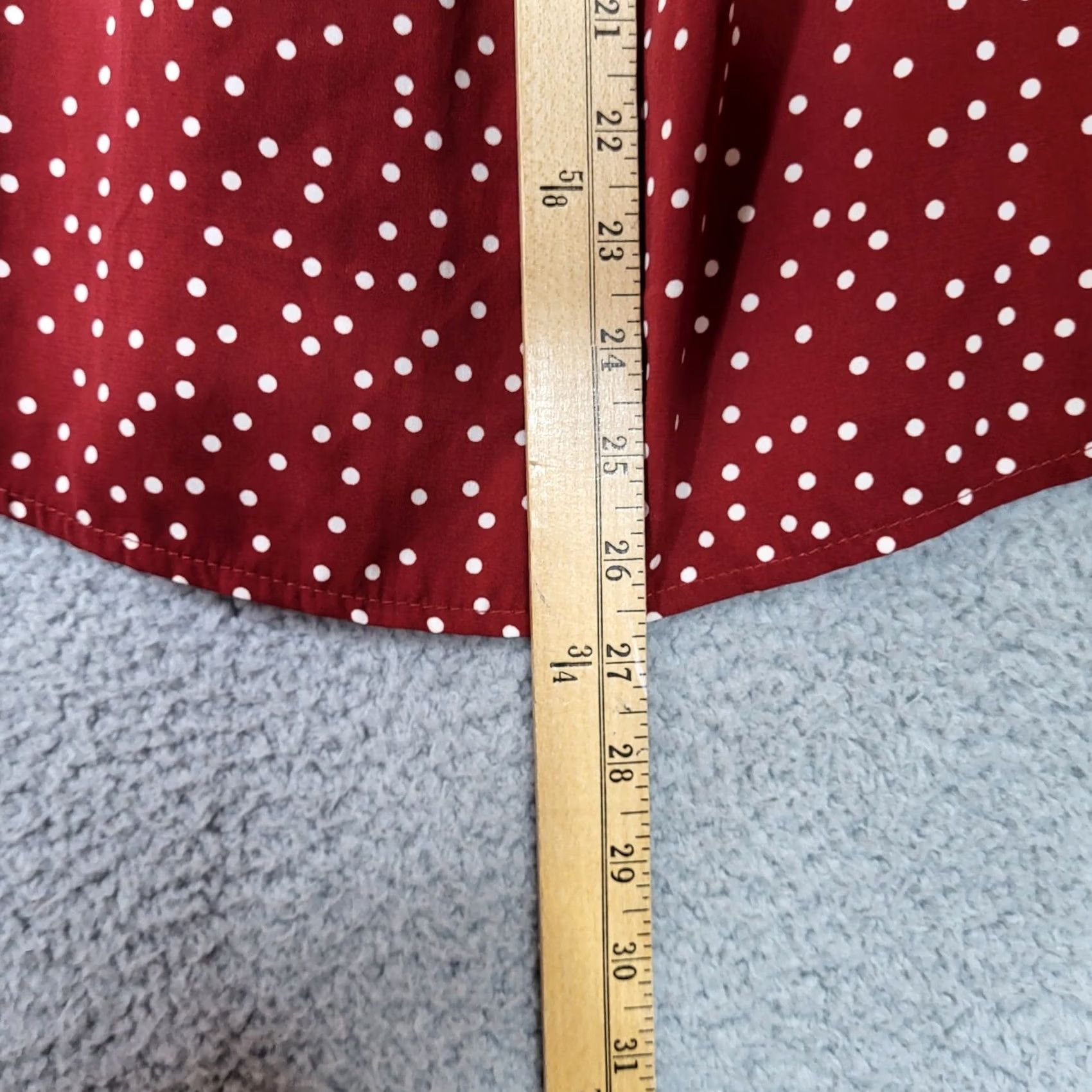 Vintage Polly Women’s Square Neck Sleeveless Red White Polka Dot Mini Dress Size 2 Size XS / US 0-2 / IT 36-38 - 7 Thumbnail