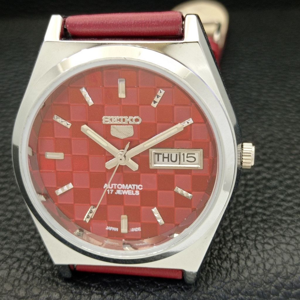 Seiko REFURBISHED VINTAGE SEIKO 5 AUTO JAPAN MENS WATCH a440220 Size 40 - 3 Thumbnail