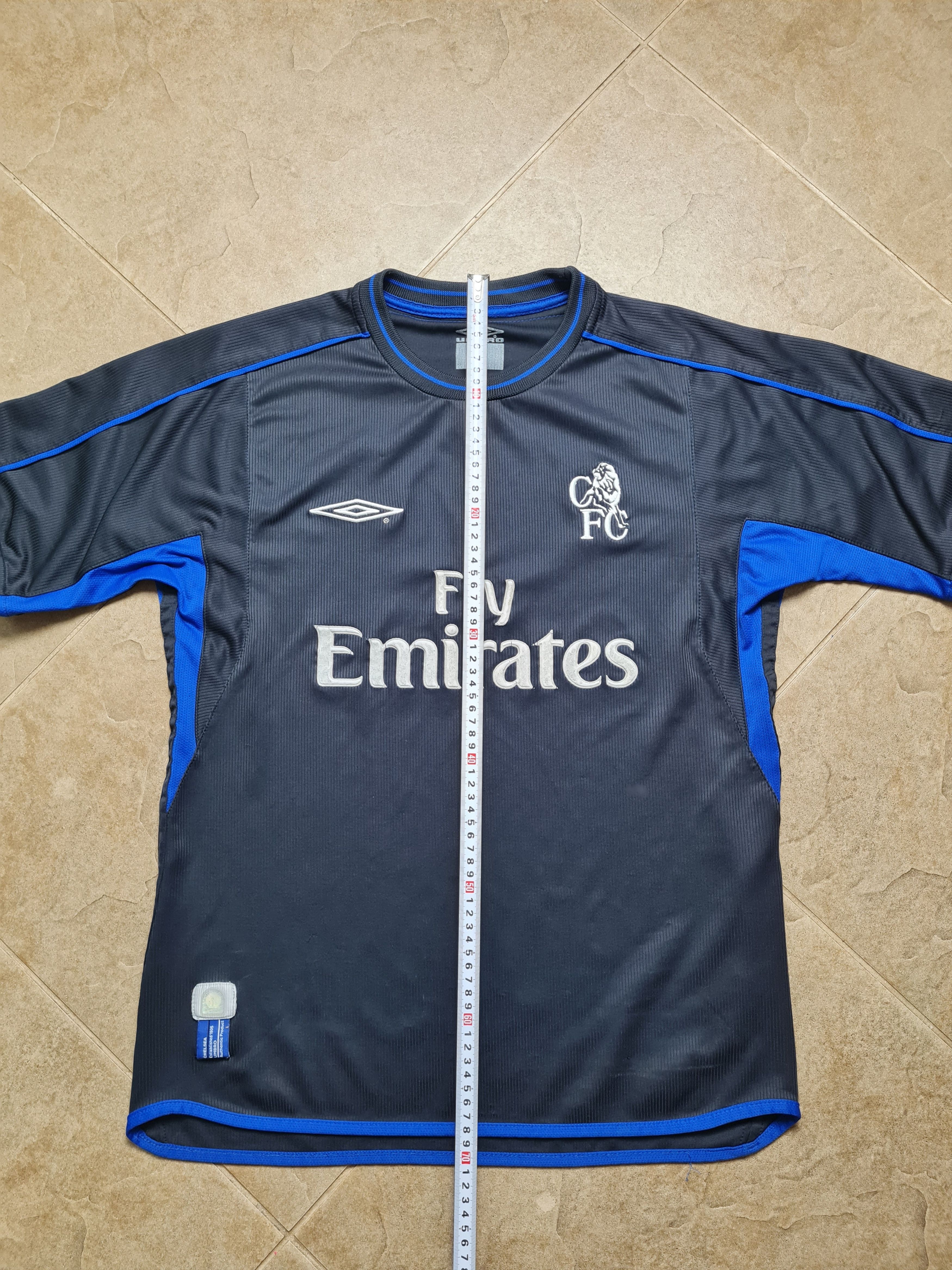 Umbro Football Retro Vintage Jersey Chelsea FC 2002-03 UMBRO Away Size US M / EU 48-50 / 2 - 4 Thumbnail