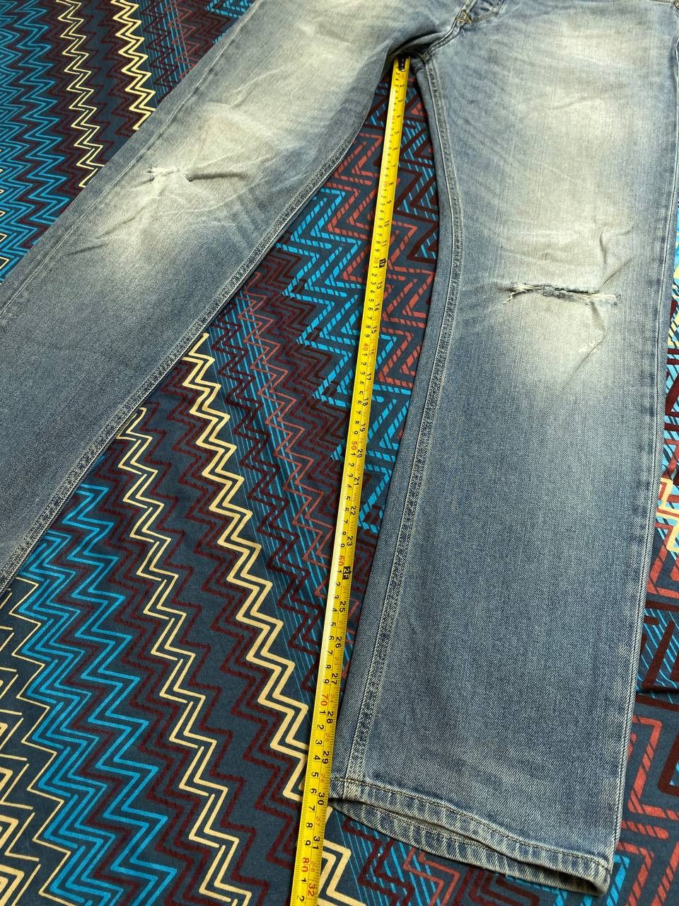 Diesel × Vintage Vintage Diesel WAYKEE Baggy Denim Jeans Pants Avant Garde Size US 32 / EU 48 - 16 Thumbnail