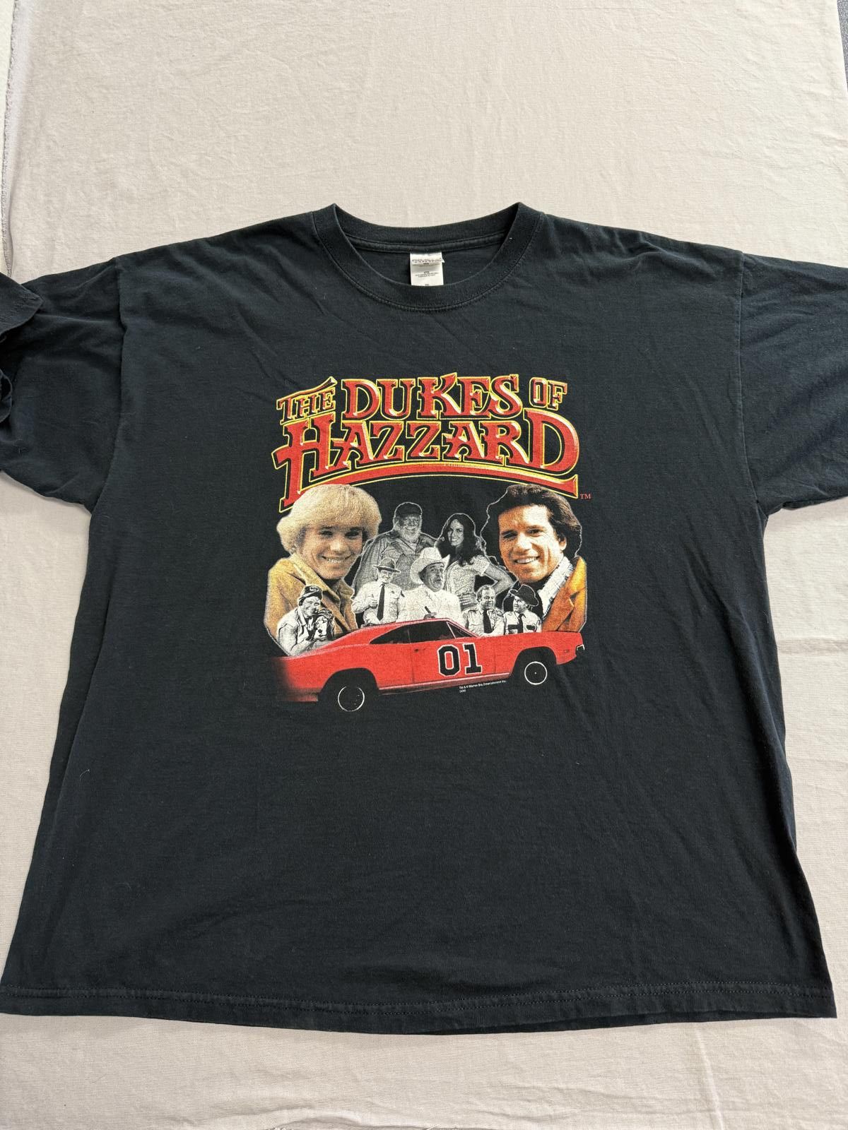 Designer VTG The Dukes of Hazzard T-shirt Cast Tee 2XL Size US XXL / EU 58 / 5 - 1 Thumbnail