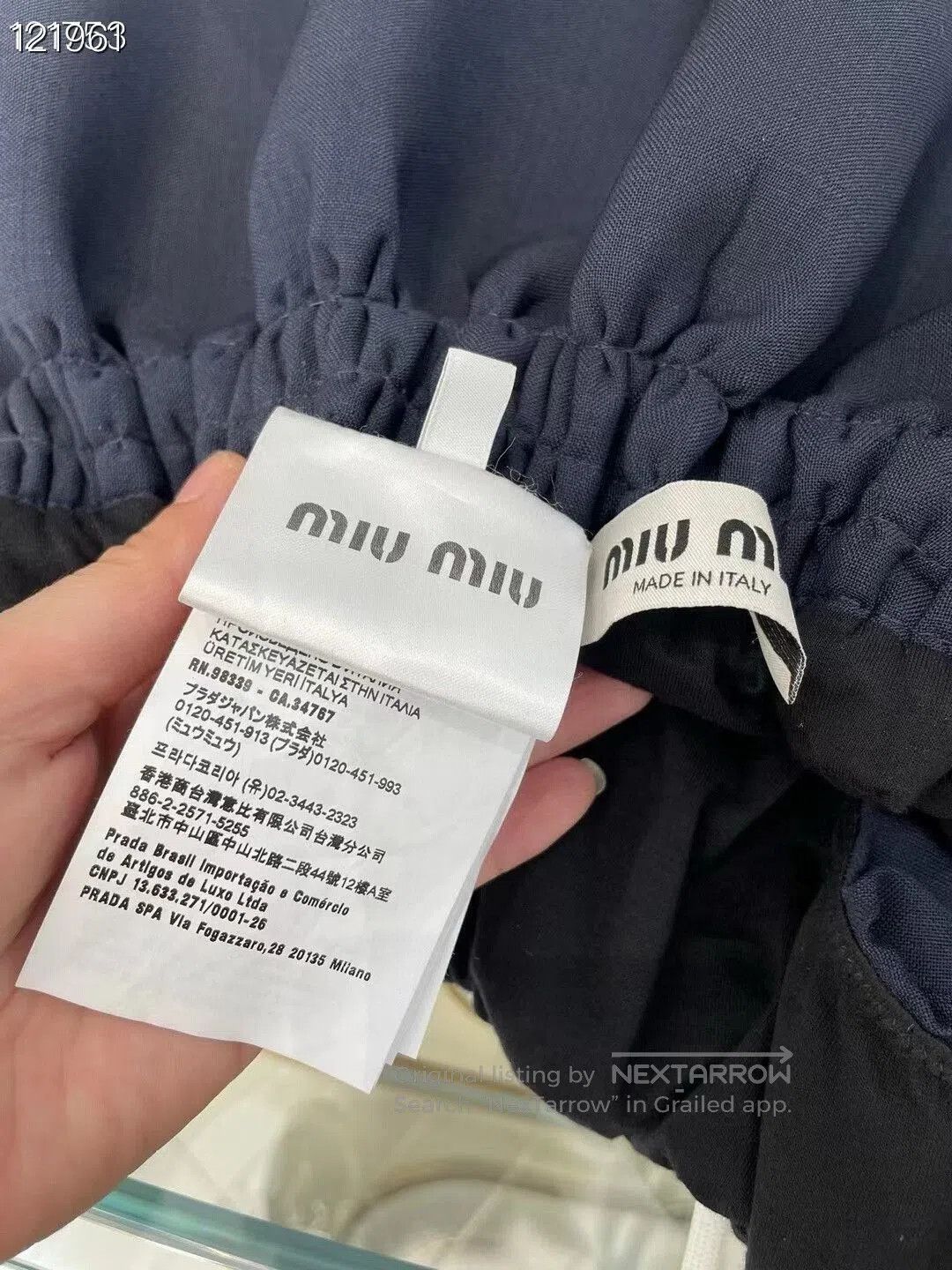 Miu Miu Miumiu SS24 Casual Mini Skirt. Size 37" - 3 Thumbnail