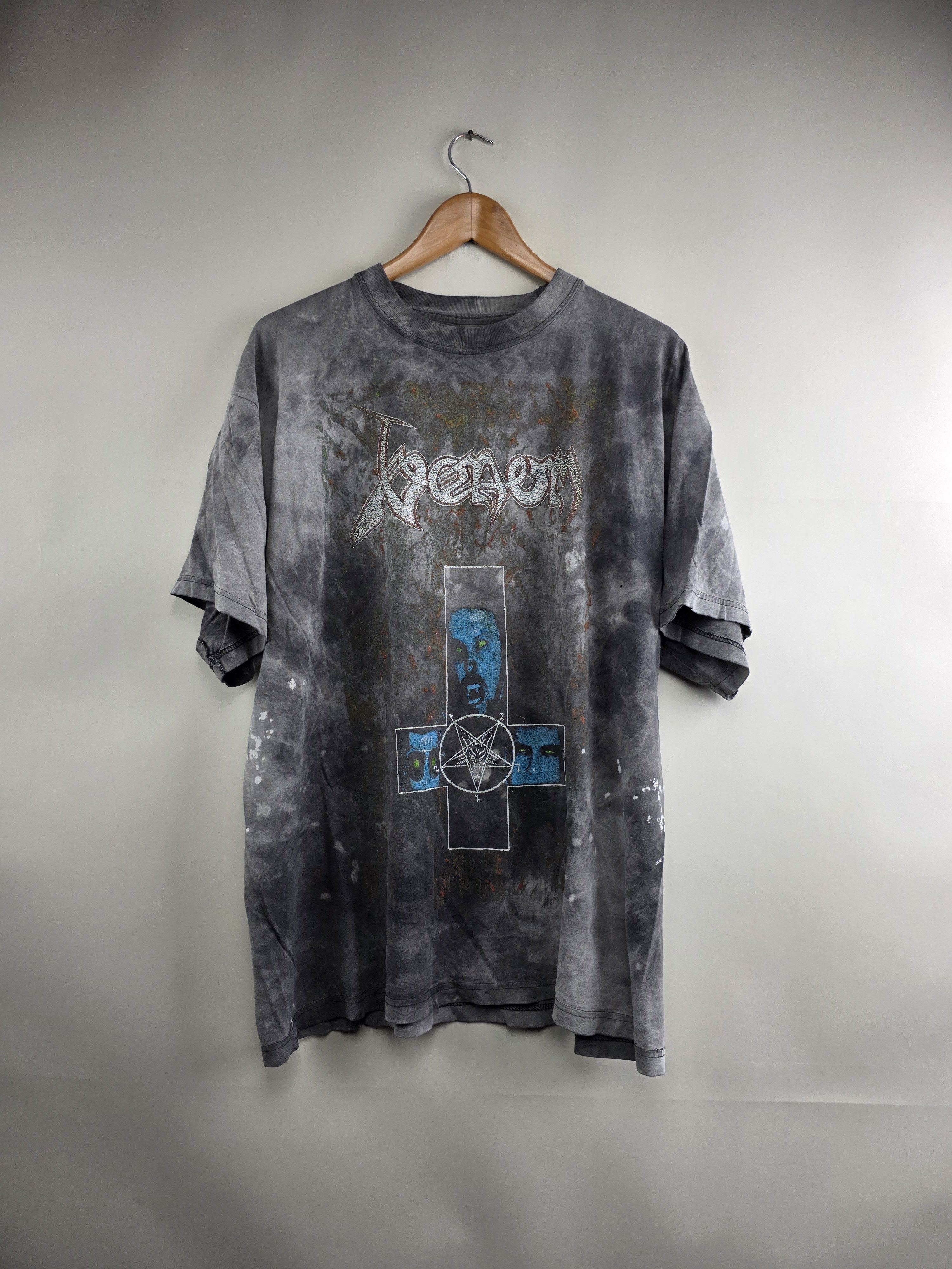 Band Tees × Vintage 90s Venom Black Metal XL 23" 29" Size US XL / EU 56 / 4 - 9 Thumbnail
