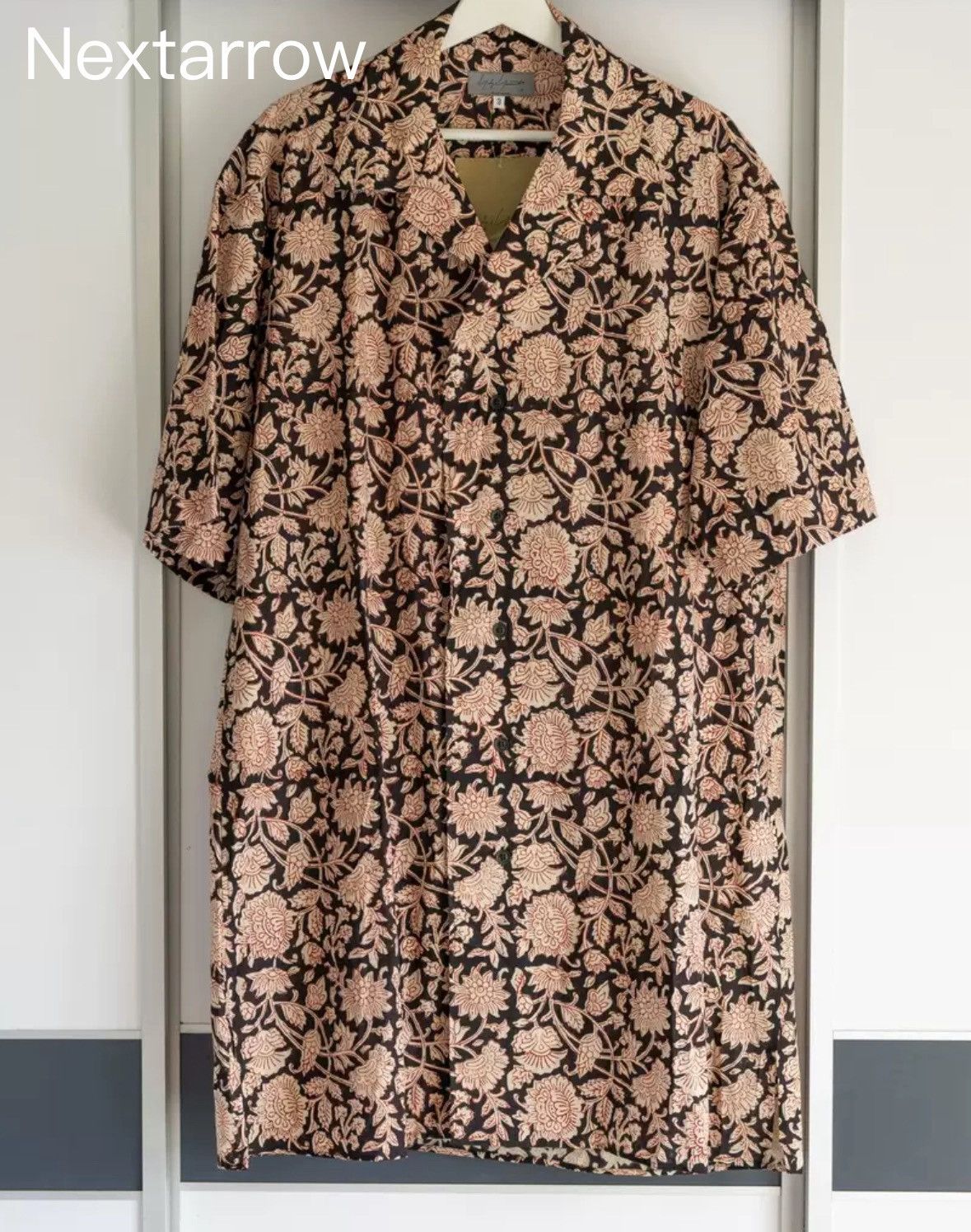 Yohji Yamamoto Yohji Yamamoto 22ss full printed floral short sleeved shirt Size US L / EU 52-54 / 3 - 1 Thumbnail