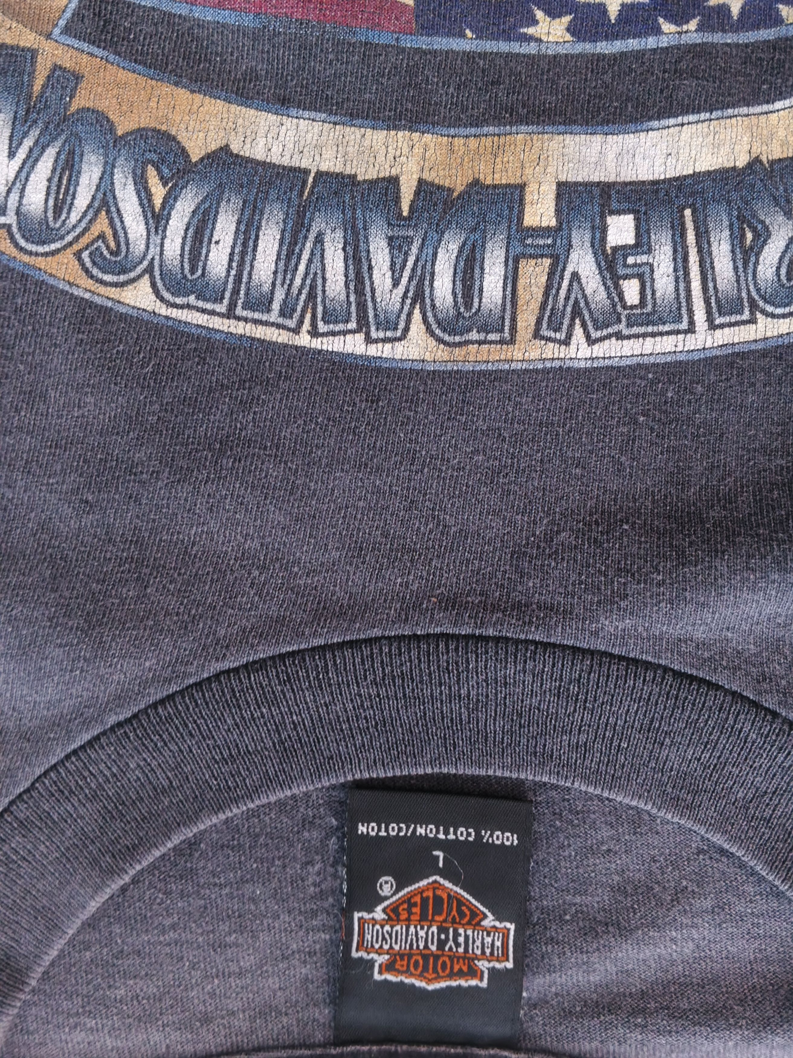 Harley Davidson Vintage harley davidson singel all Size US XL / EU 56 / 4 - 2 Thumbnail