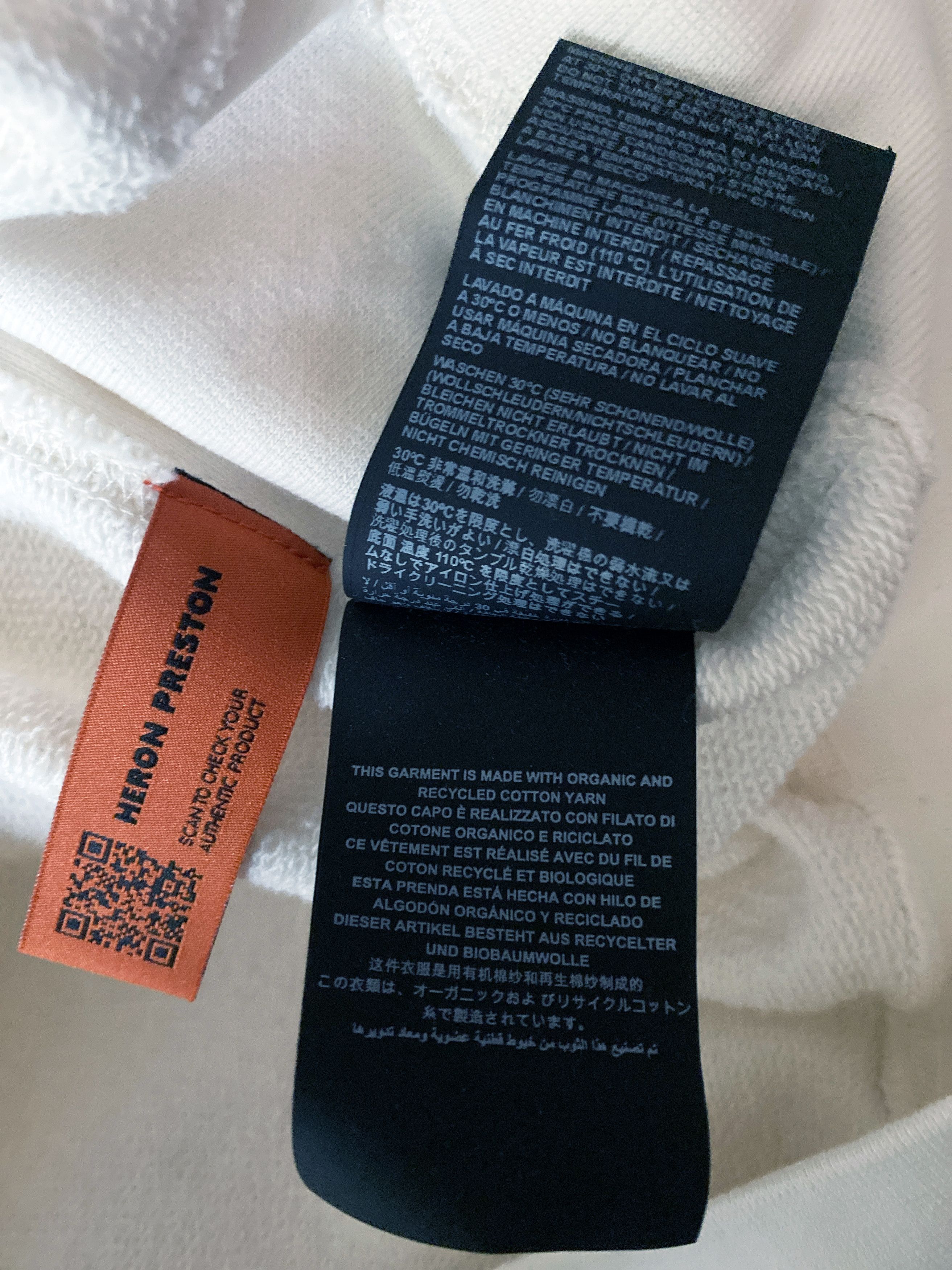 Heron Preston Heron Preston NFEX - Ray Crewneck (Offwhite/Beige) Size US L / EU 52-54 / 3 - 7 Thumbnail