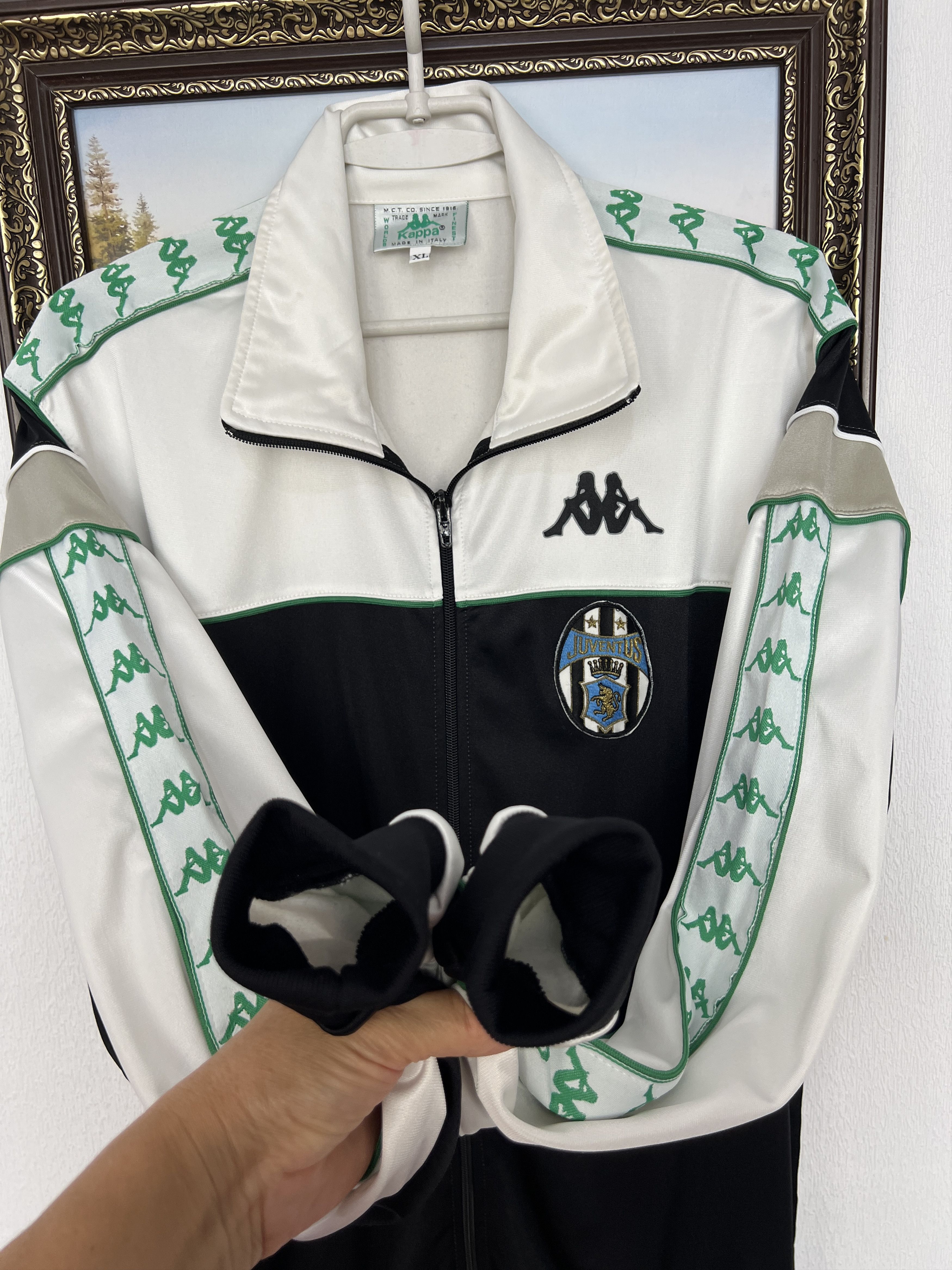 Kappa Vintage 80's Kappa Juventus Football Suit Soccer Set Jacket Size US XL / EU 56 / 4 - 5 Thumbnail