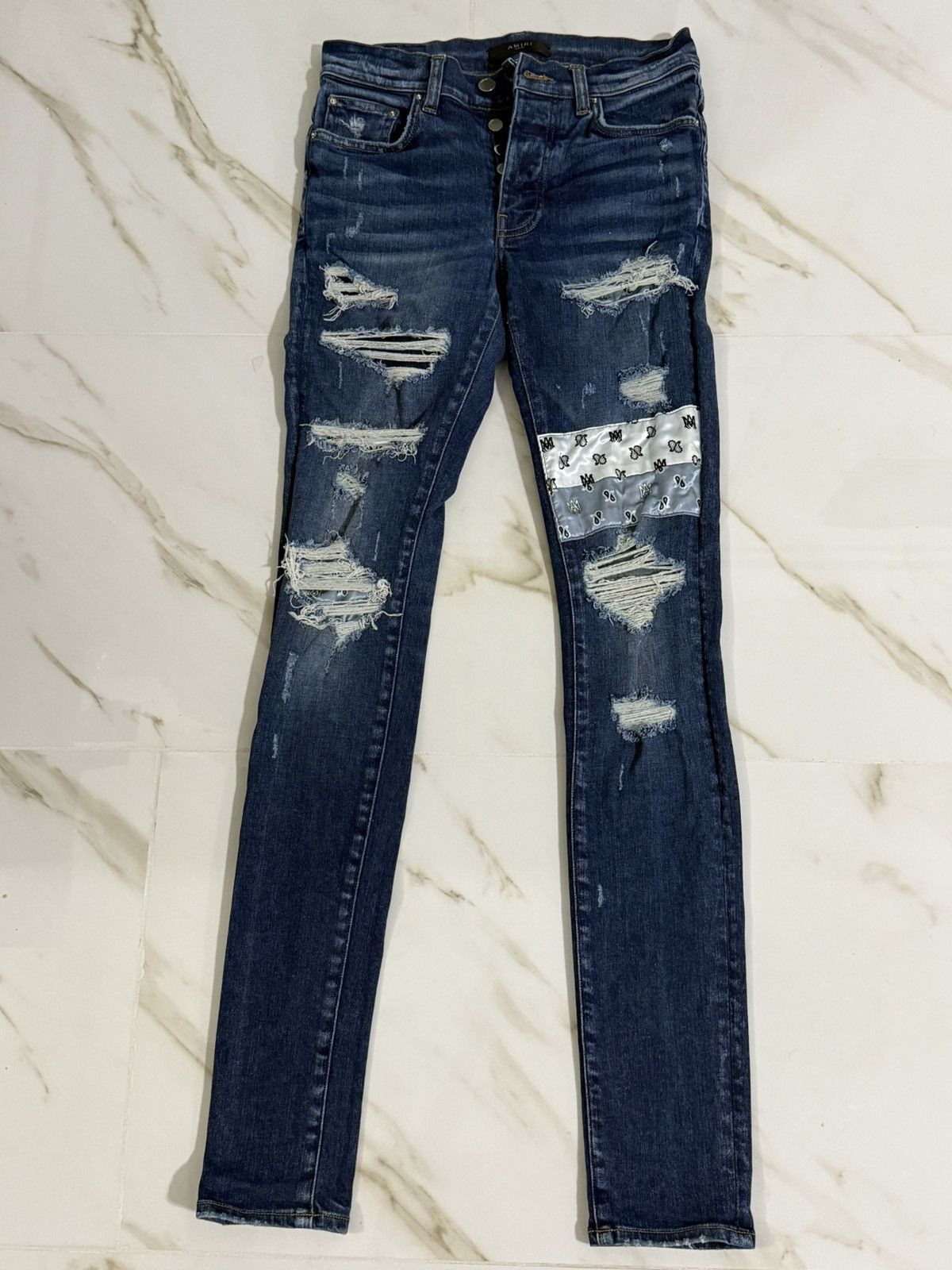 Amiri Amiri Bandana Size US 29 - 1 Thumbnail
