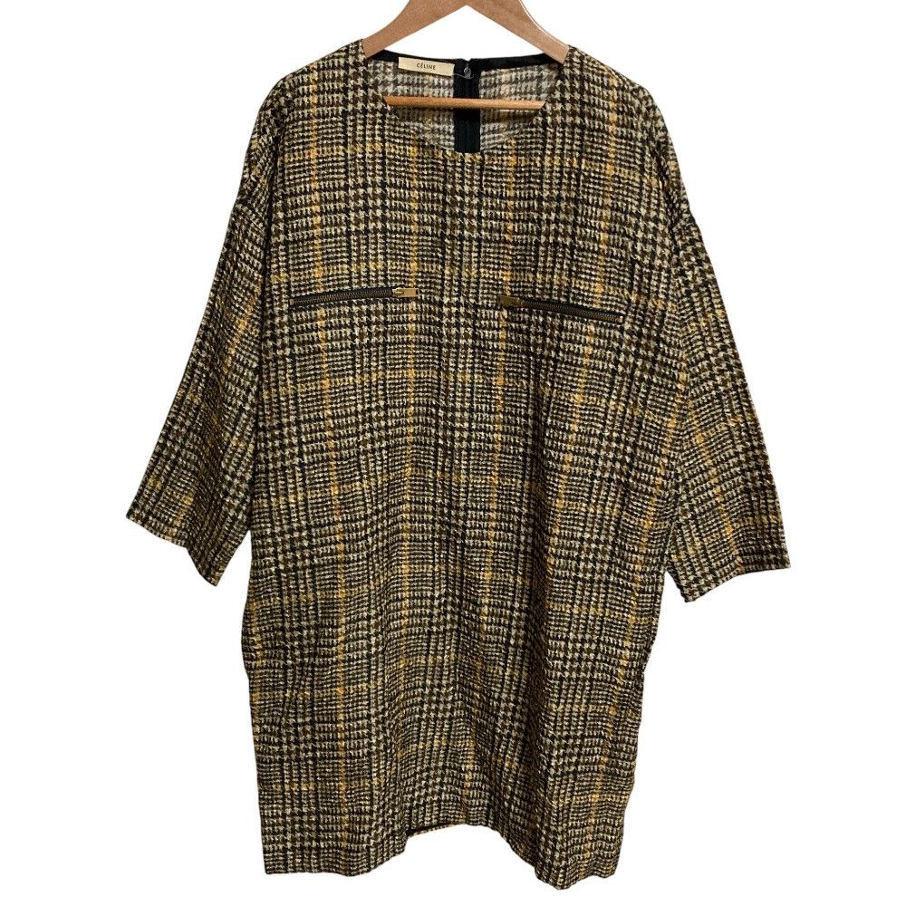 Celine Celine Celine Silk Mini Dress Textile Dresses DUTY FREE for USA Size ONE SIZE - 1 Thumbnail