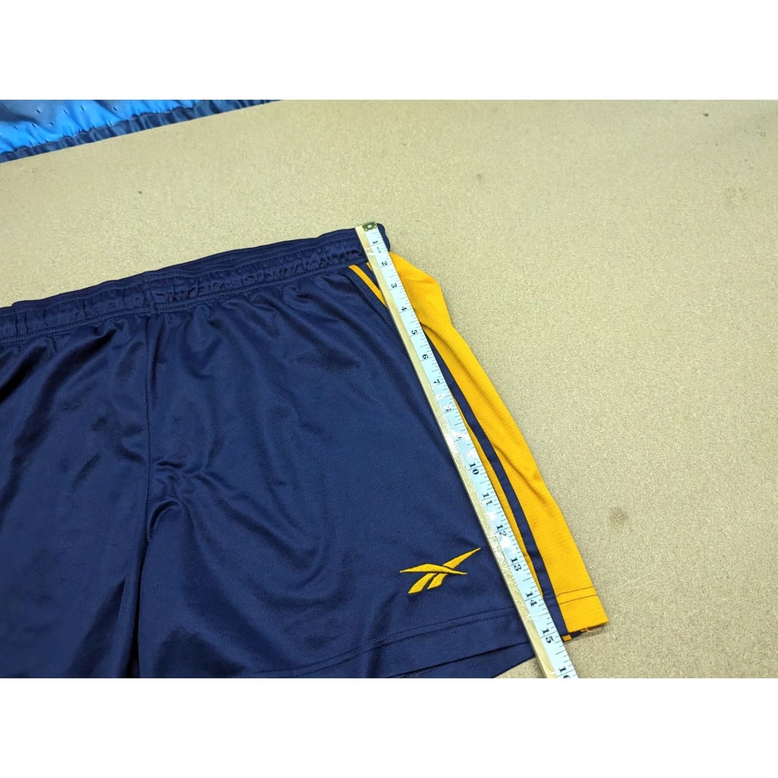 Reebok VINTAGE Reebok Away Shorts Football Soccer Liverpool Blue Mens L Size US 34 / EU 50 - 5 Thumbnail