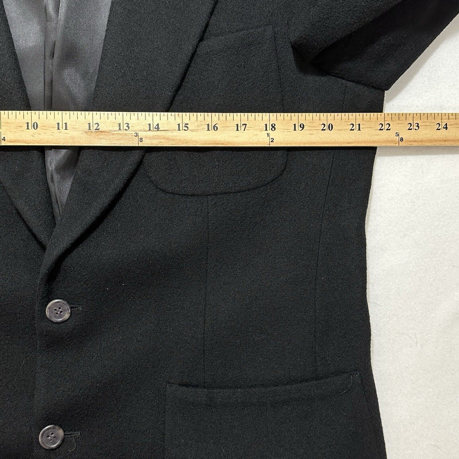 Other Jacobson's 42R Camelhair Suit Jacket Black Sport Coat USA Size 42R - 13 Thumbnail