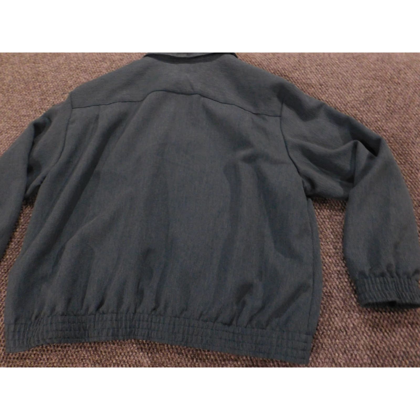 Vintage Alfred Dunner Womens Jacket Plus 18 Green Button stretch Casual Knit Embroidered Solid Long Sleeve Mid-Length Fall Spring Mens Women Boys Girls Size XXL / US 16-18 / IT 52-54 - 7 Thumbnail