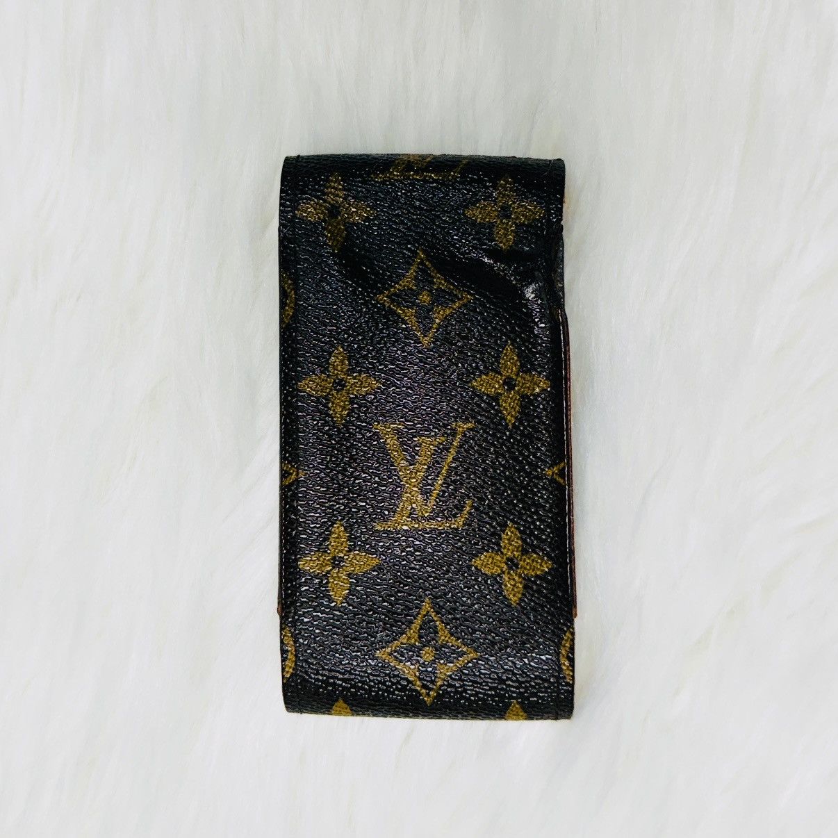 Louis Vuitton LOUIS VUITTON Monogram Leather Cigarette Case Size ONE SIZE - 2 Thumbnail