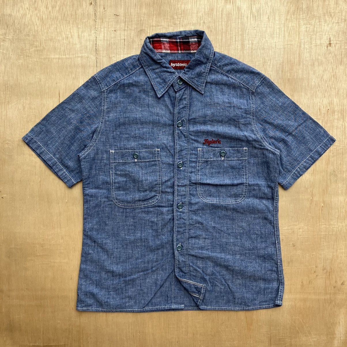 Hysteric Glamour × Japanese Brand HYSTERIC GLAMOUR DENIM SHIRT Size M / US 6-8 / IT 42-44 - 1 Thumbnail