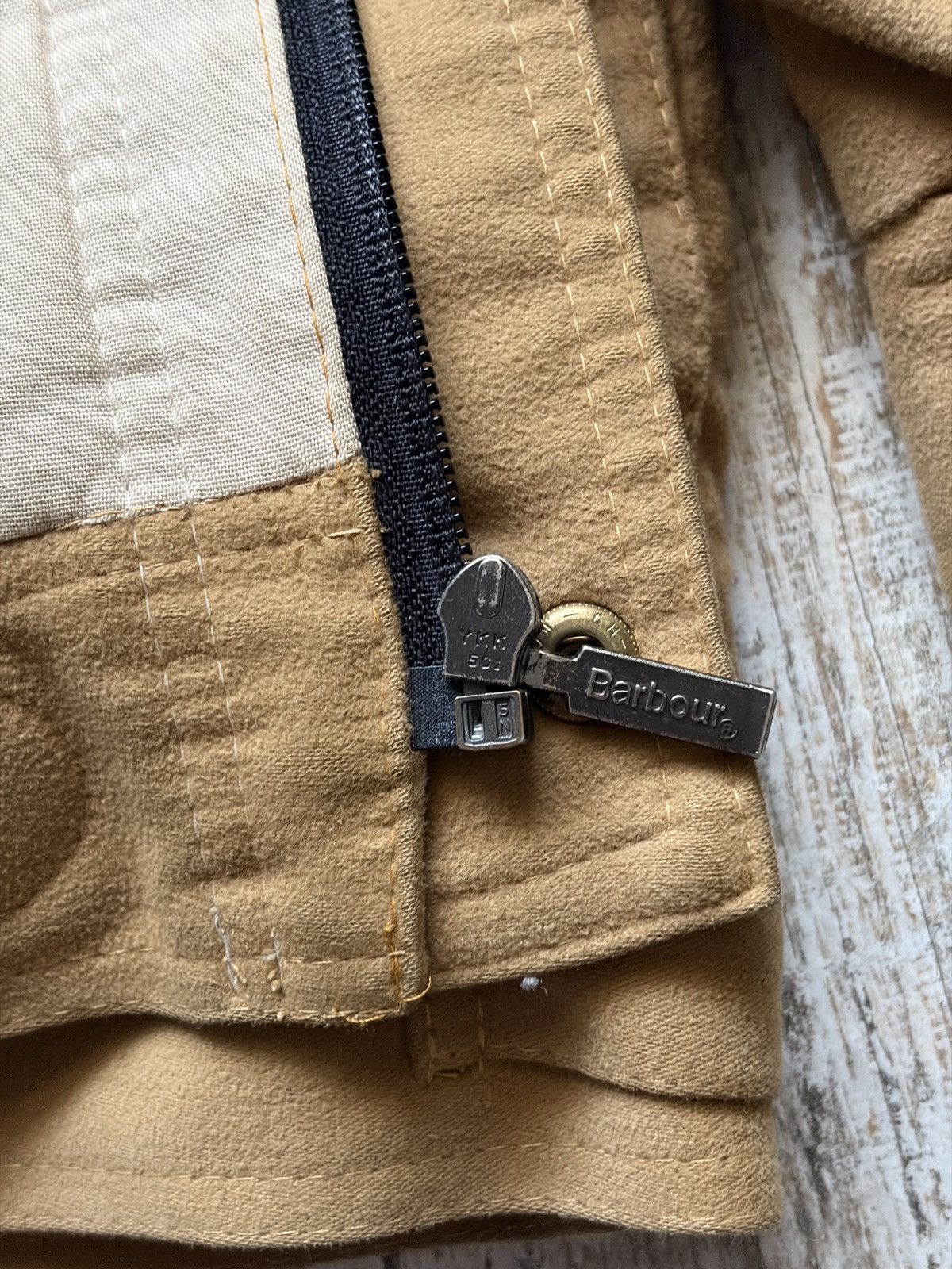Barbour Vintage BARBOUR A762 Moleskin Blouson Jacket Size XL Size US XL / EU 56 / 4 - 5 Thumbnail