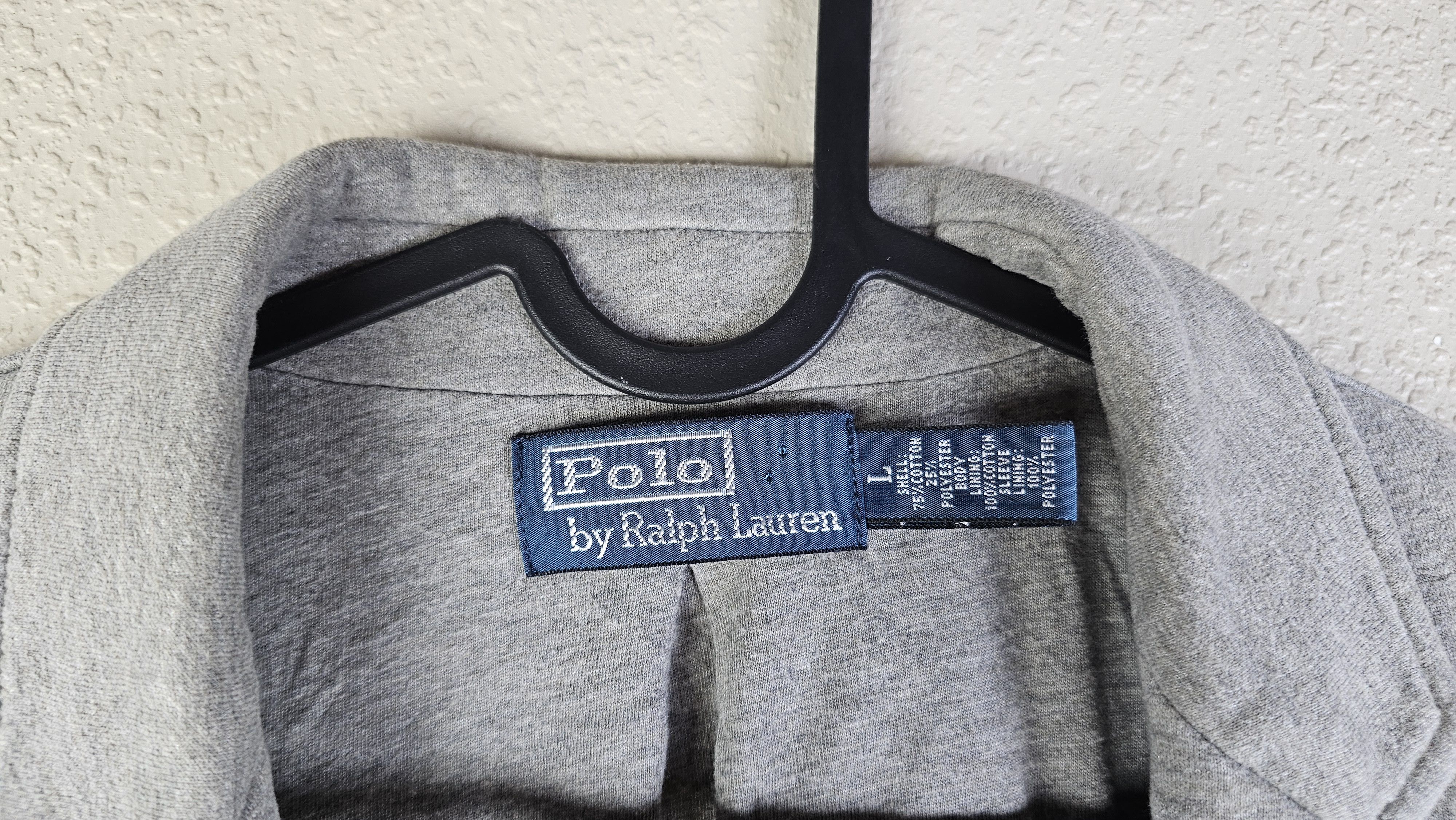 Polo Ralph Lauren Polo Ralph Lauren Knit Blazer Unstructured Gray L Size 42L - 7 Thumbnail