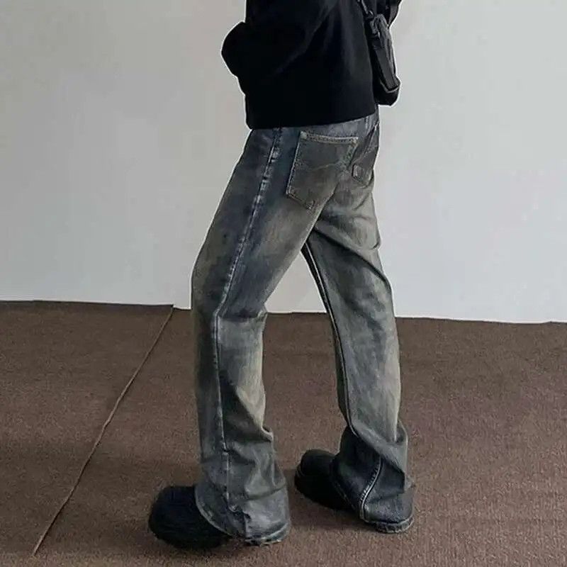 Japanese Brand × Jean High Street Washed Splash Ink Denim Size US 27 - 6 Thumbnail