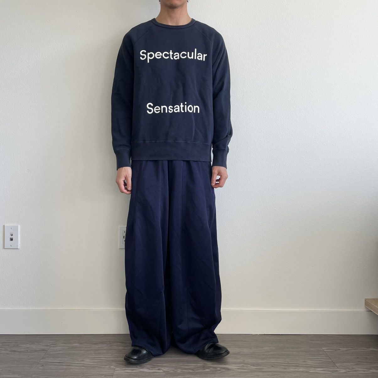 Acne Studios Acne Studios College Slogan Spectacular Sensation Crewneck Size US M / EU 48-50 / 2 - 1 Thumbnail