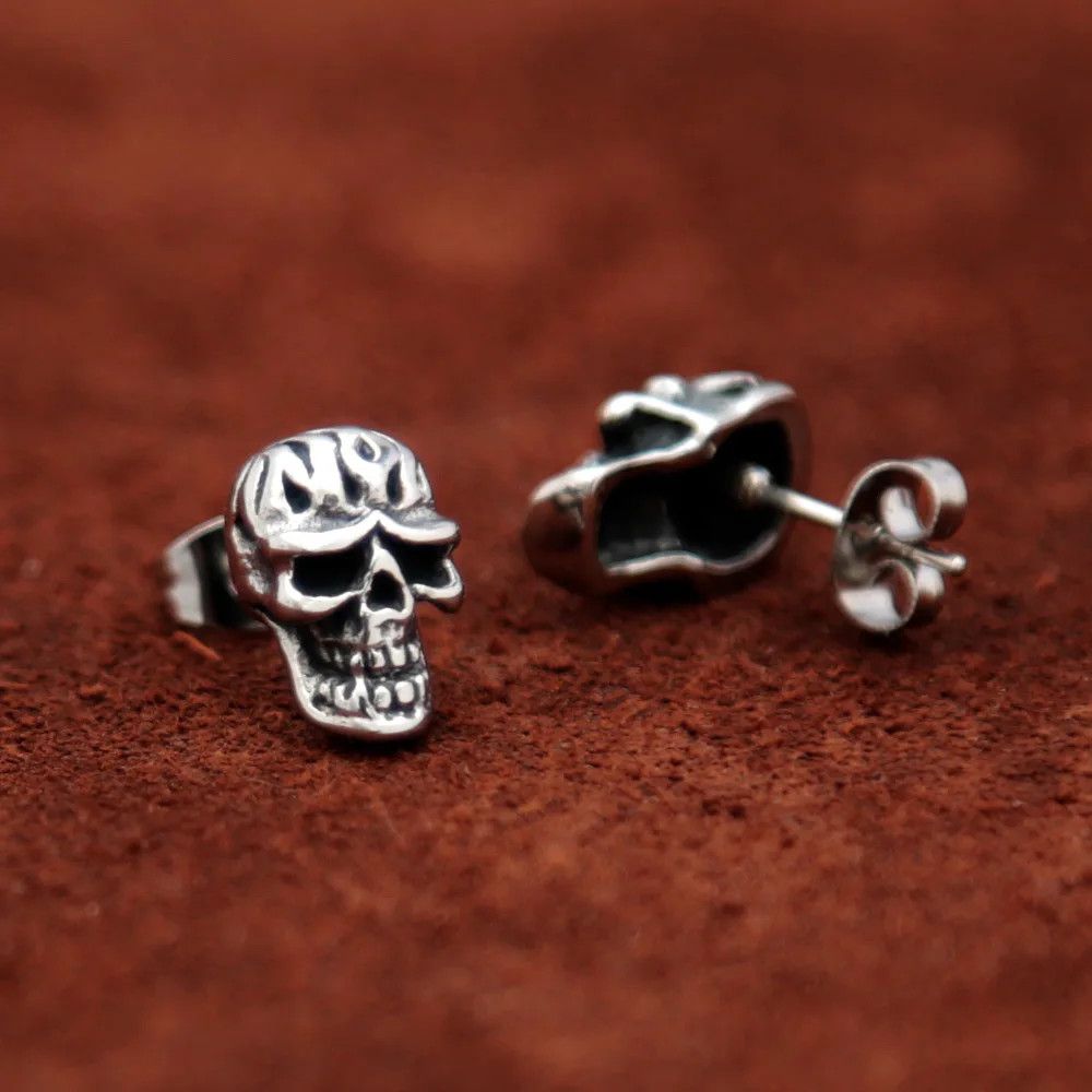 Jewelry × Vintage Vintage Rock Punk Skeleton Earrings Size ONE SIZE - 4 Thumbnail