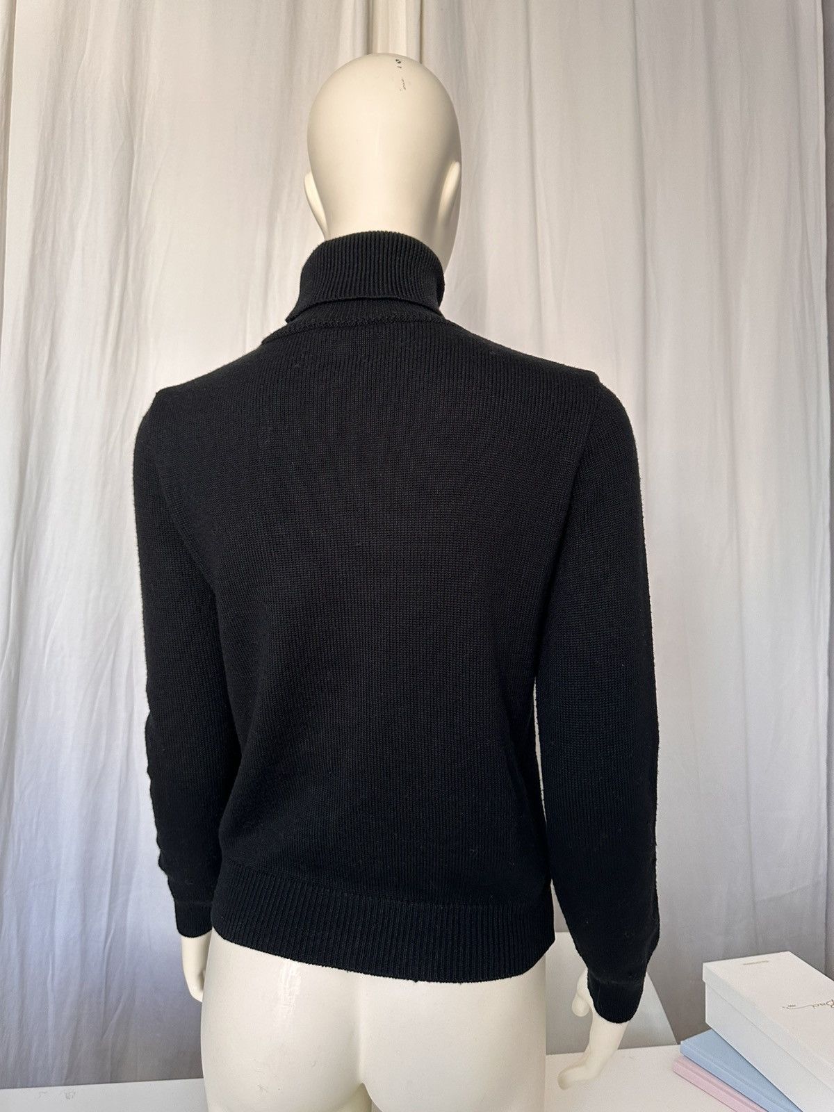 Moschino Moschino Jeans Sweater Soccer Ball 1990s Rosella Jardini Size M / US 6-8 / IT 42-44 - 3 Thumbnail