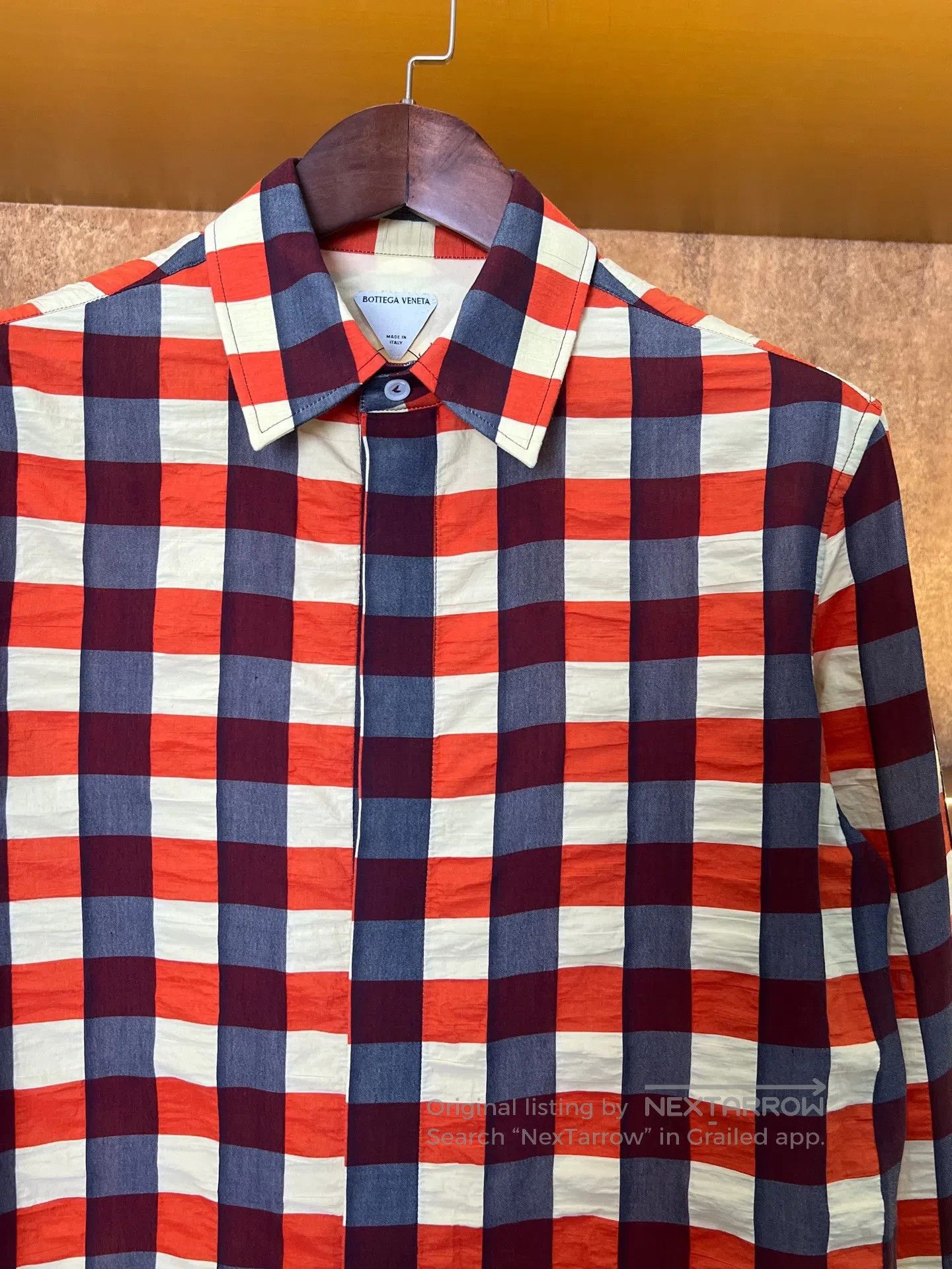 Bottega Veneta Bottega Veneta New Arrival Plaid Shirt| Size US S / EU 44-46 / 1 - 3 Thumbnail
