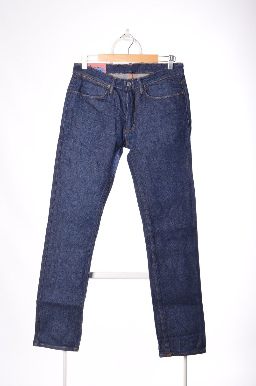 Acne Studios Acne studio max indigo denim jeans size 31 Size US 31 - 3 Thumbnail
