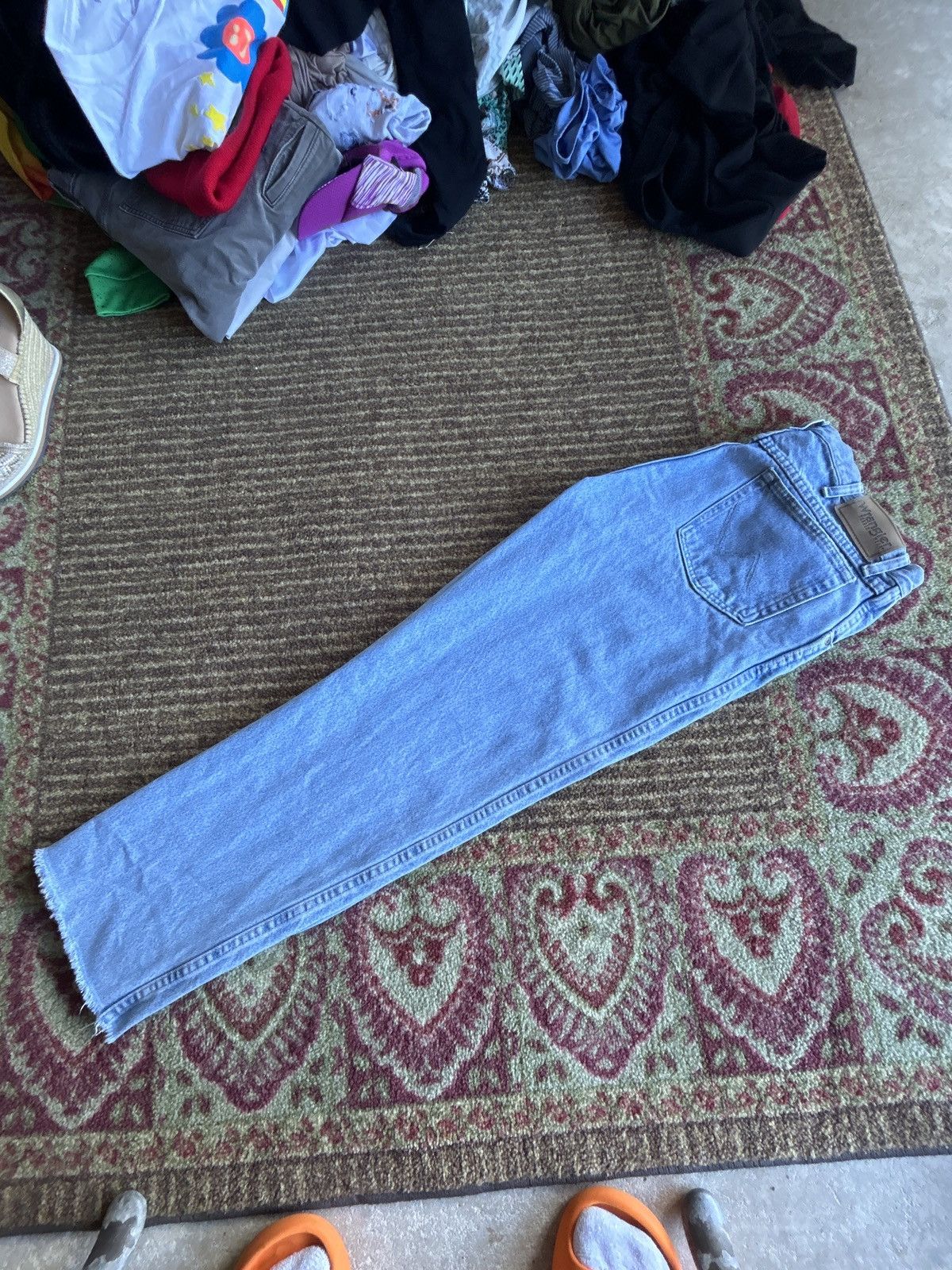 Vintage × Wrangler VERY SMOOTH 🔥🔥🔥 VINTAGE Wrangler jeans 34/30 lightly used Size US 34 / EU 50 - 2 Thumbnail