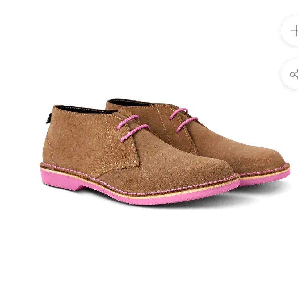 Other Veldskoen Brown Suede Chukka Boot Heritage Uhambo/pink sole Size US 5 / IT 35 - 8 Thumbnail