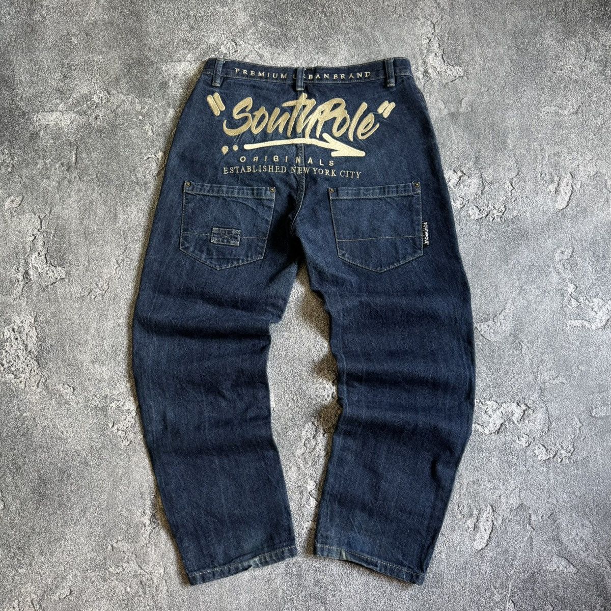 Southpole Southpole Originals Baggy Jeans Size 31 Big Logo Streetwear Size US 31 - 1 Thumbnail