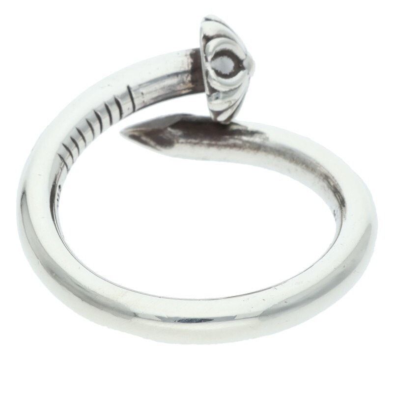 Chrome Hearts Chrome Hearts Nail Cross Ball Silver Ring Size ONE SIZE - 2 Thumbnail